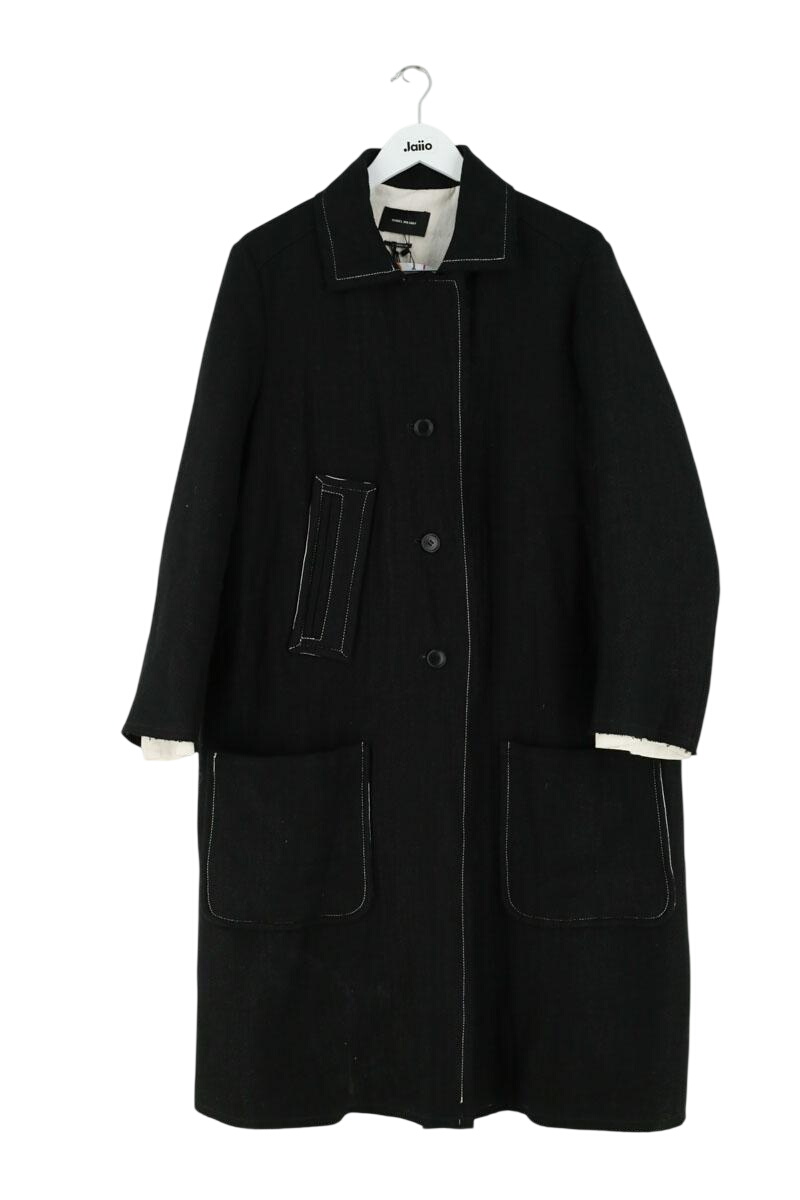 Coat ISABEL MARANT - Seconde Main Black