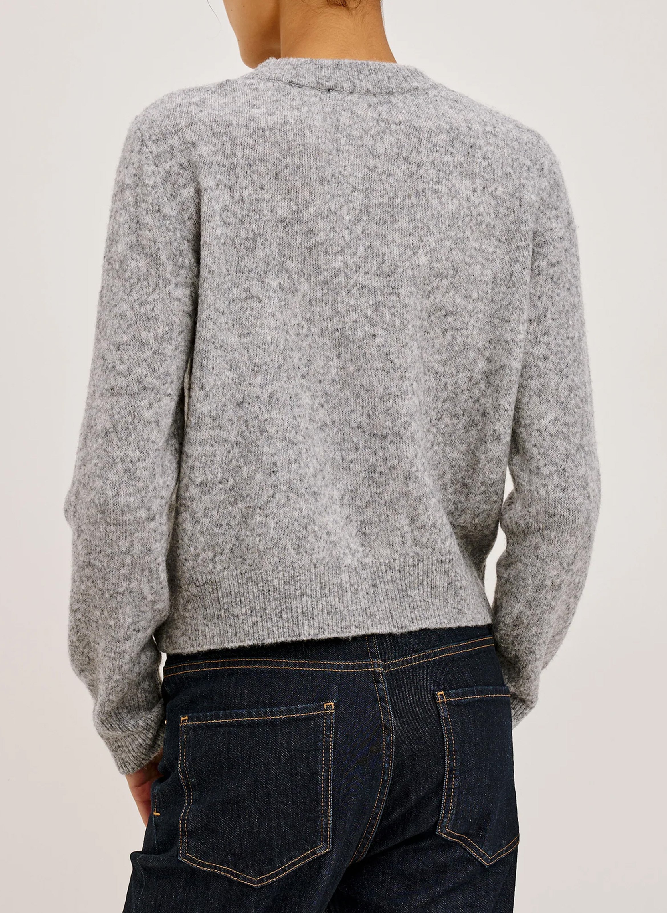 Gilet droit imprimé RAILS Gris