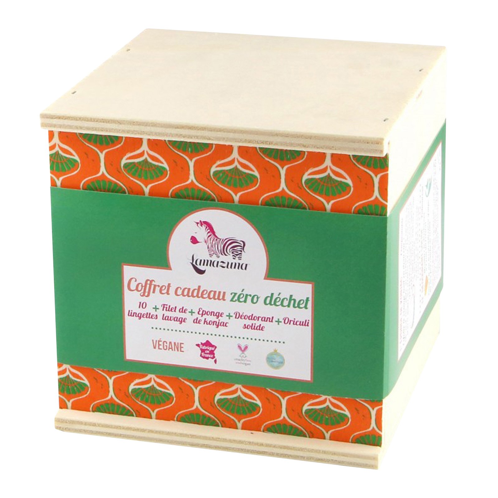 COFFRET ZERO DECHET LINGETTES DEMAQUILLANTES LAMAZUNA No color