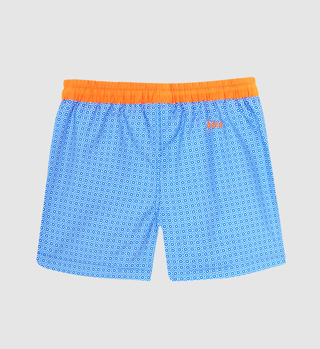 Men's swim shorts - azulejos GILI'S Blue