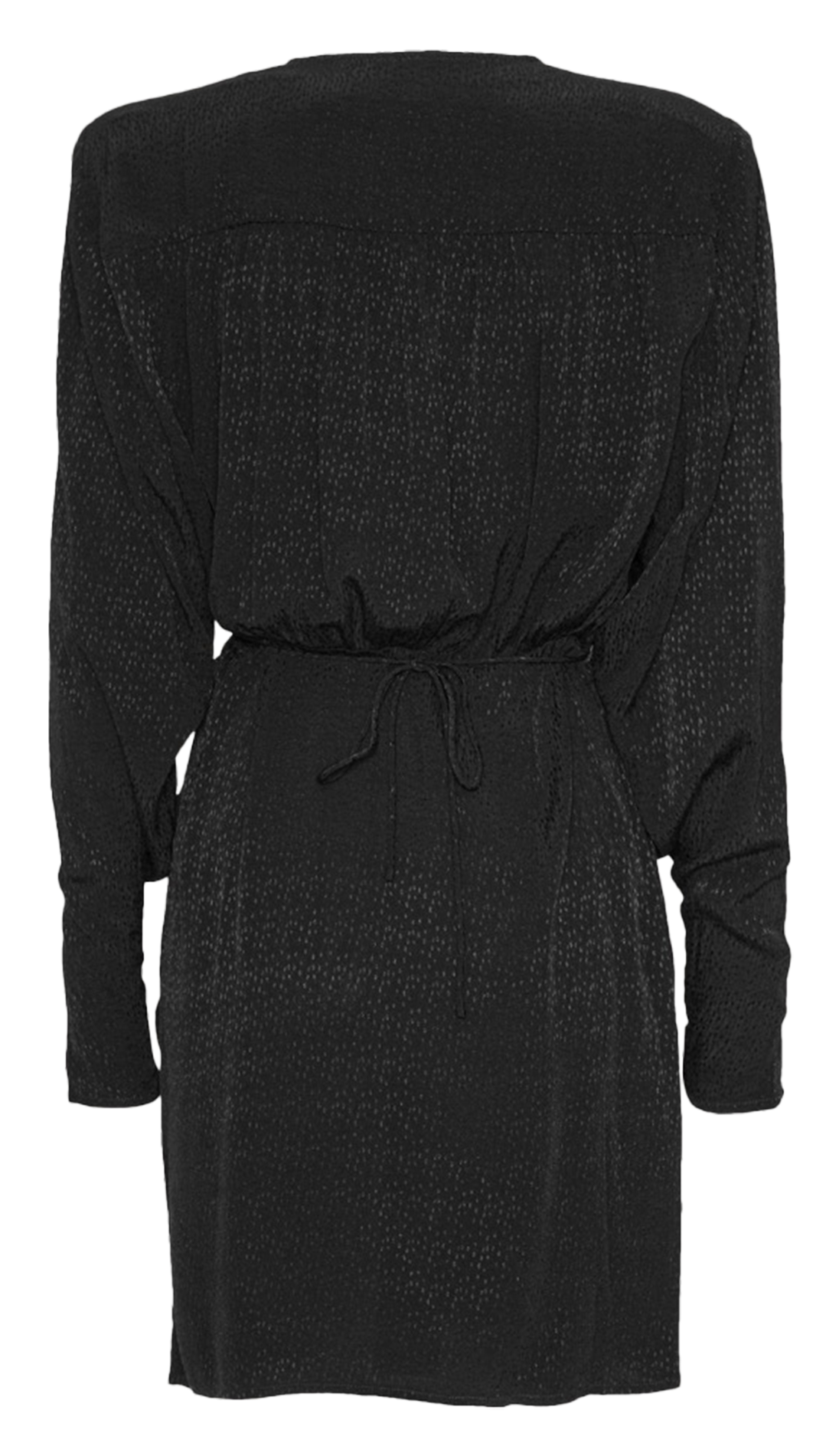 Cotton dress ROTATE Black