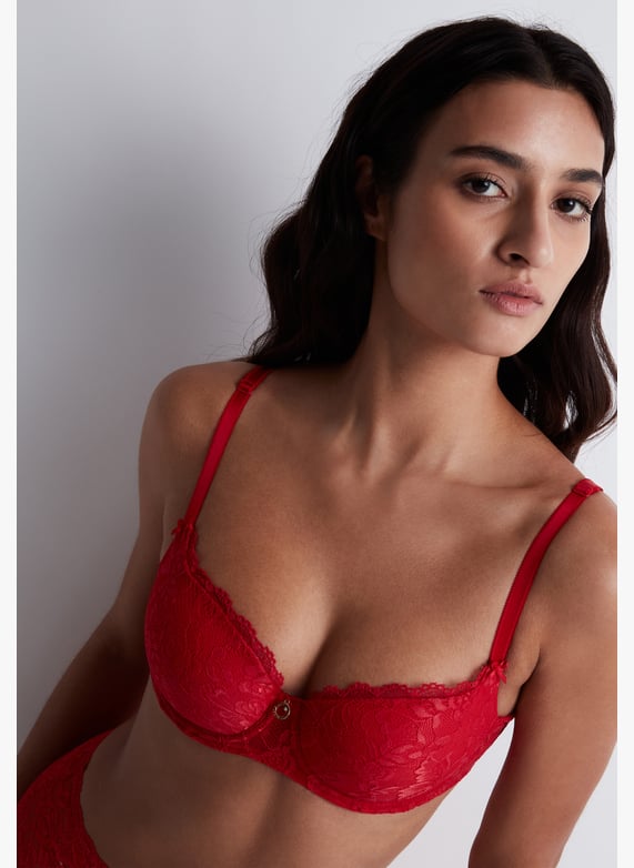 Half-cup bra | Red by AUBADE Half-cup bra Red