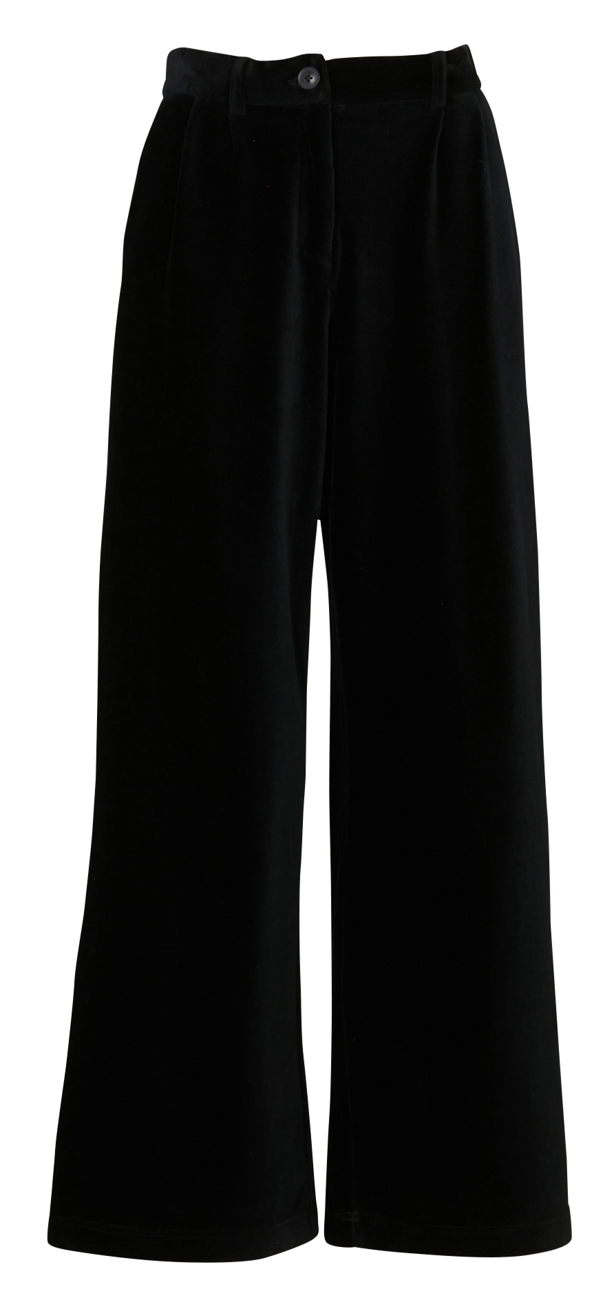 Pantalon large en coton mélangé NICE THINGS Noir