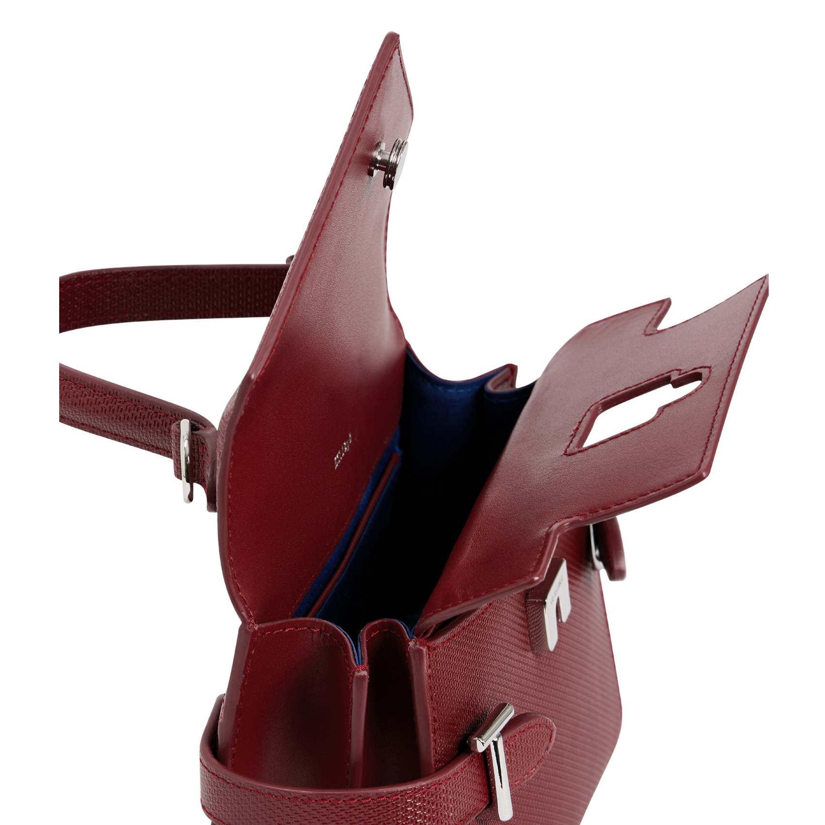 Sac à main en cuir LE TANNEUR Rouge