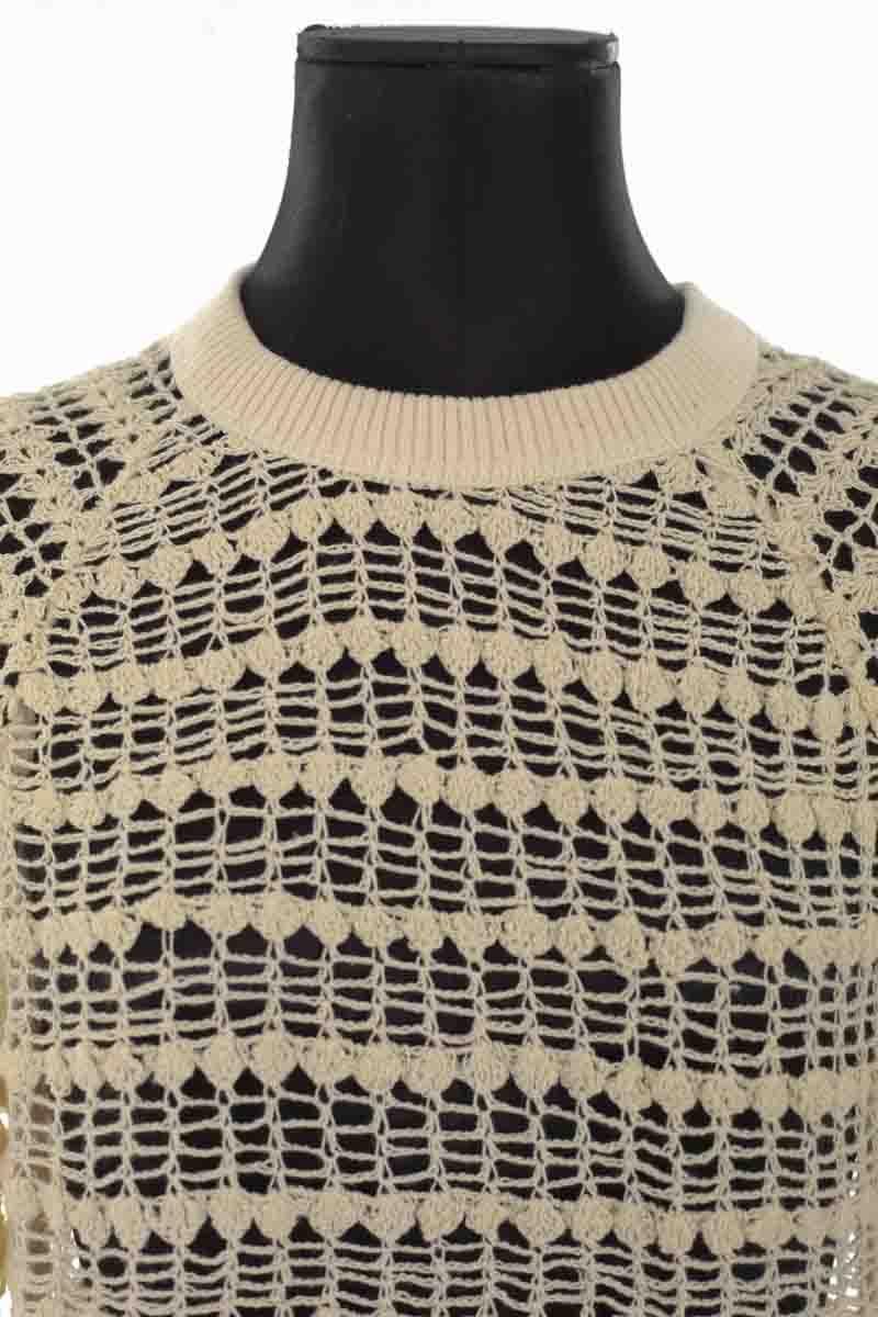 Cotton pullover ISABEL MARANT ÉTOILE - SECONDE MAIN Beige