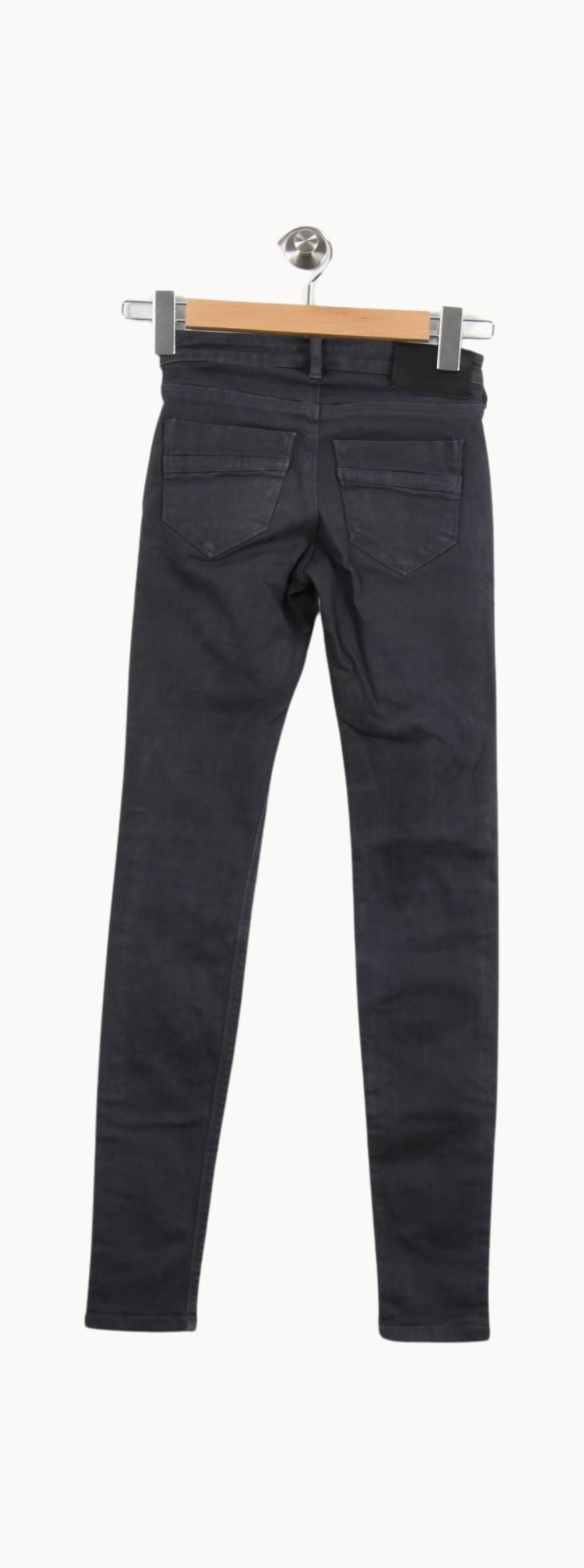 Cropped slim jeans with studs COMPTOIR DES COTONNIERS - Seconde main Grey