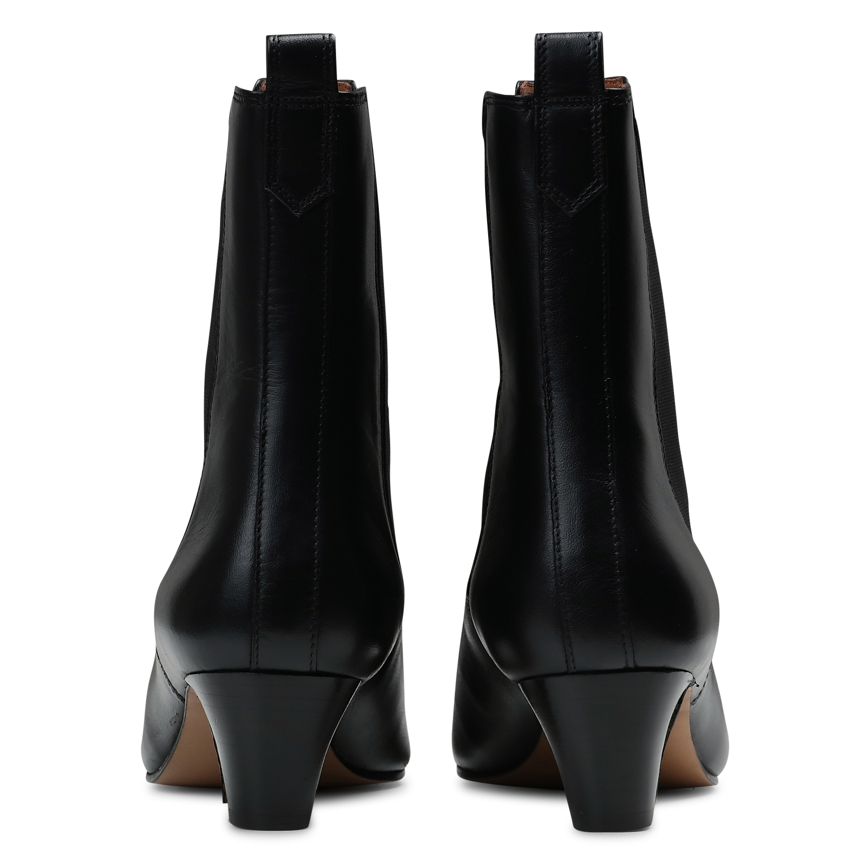 Bottines en cuir RIVECOUR Noir