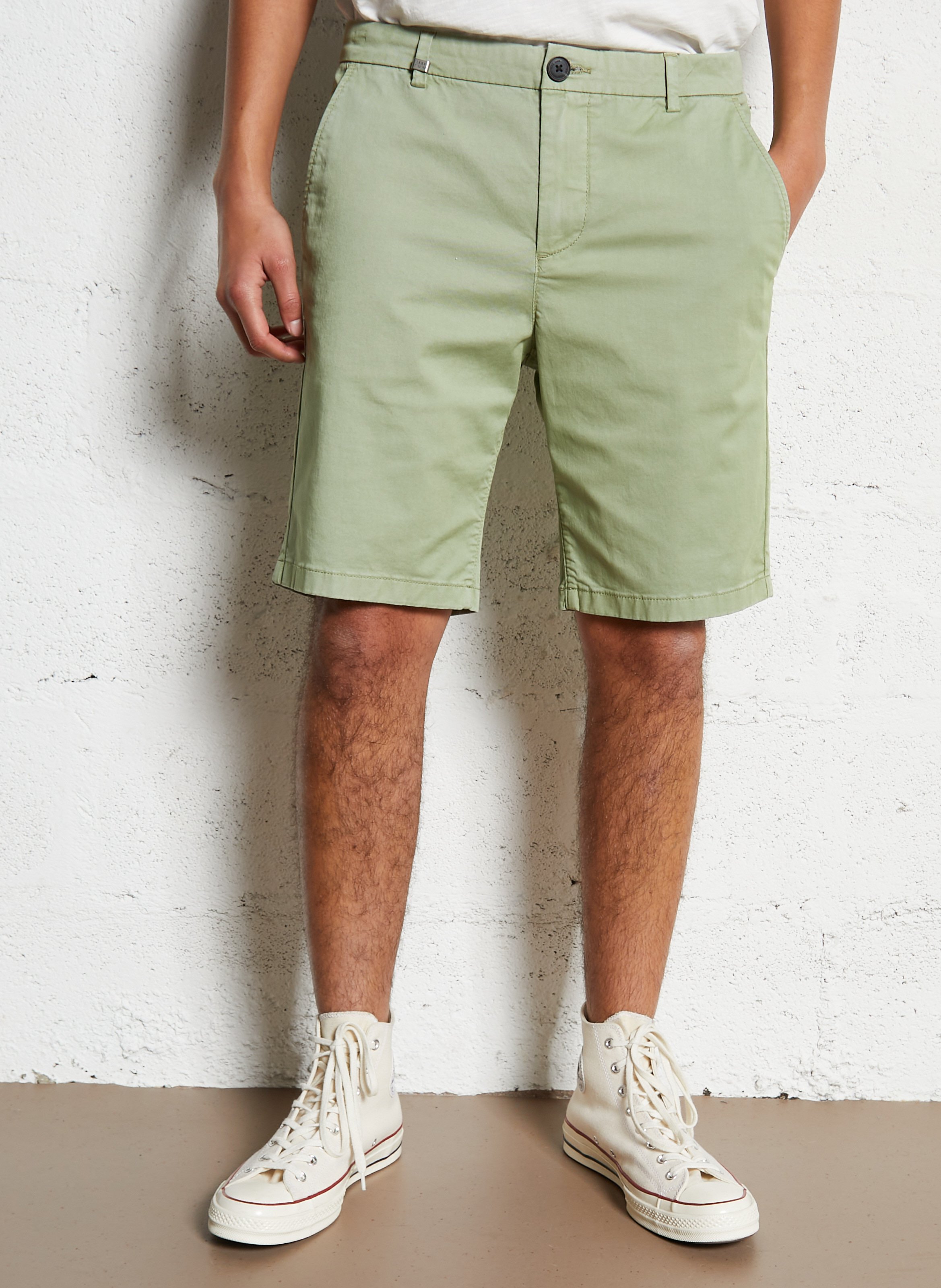 Baumwollbermuda IKKS Grun