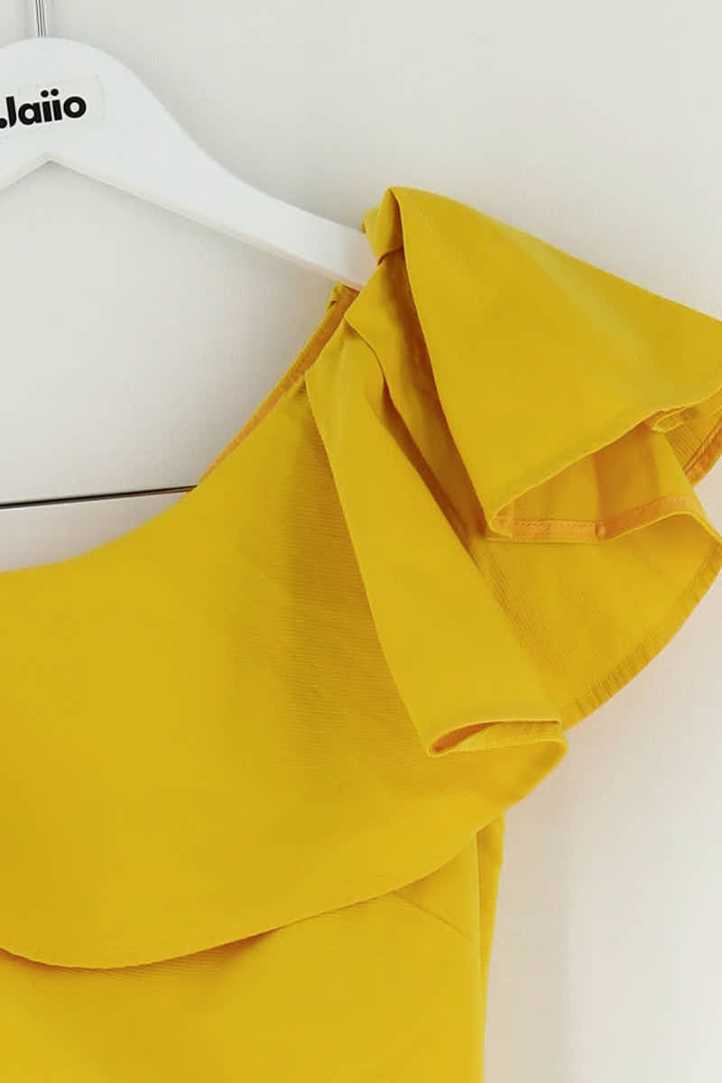 Dress TARA JARMON - Seconde Main Yellow