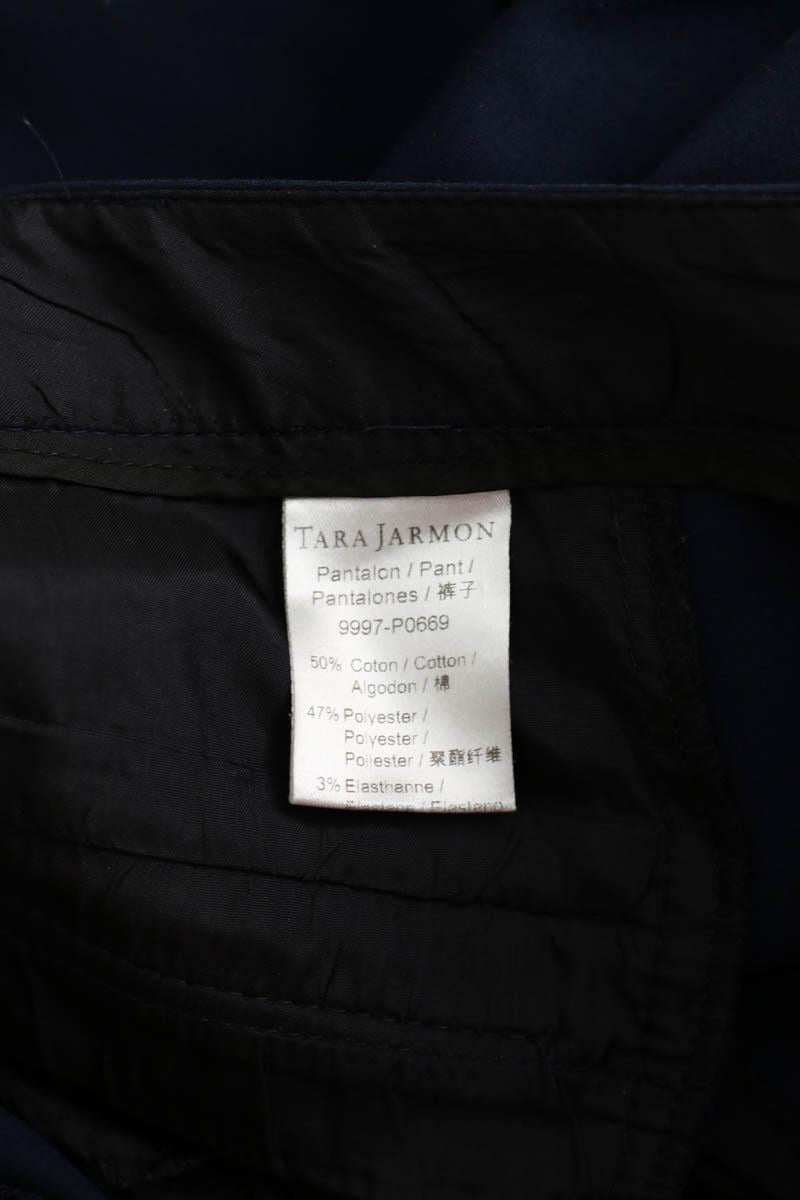 Carrot trousers TARA JARMON - Seconde Main Blue