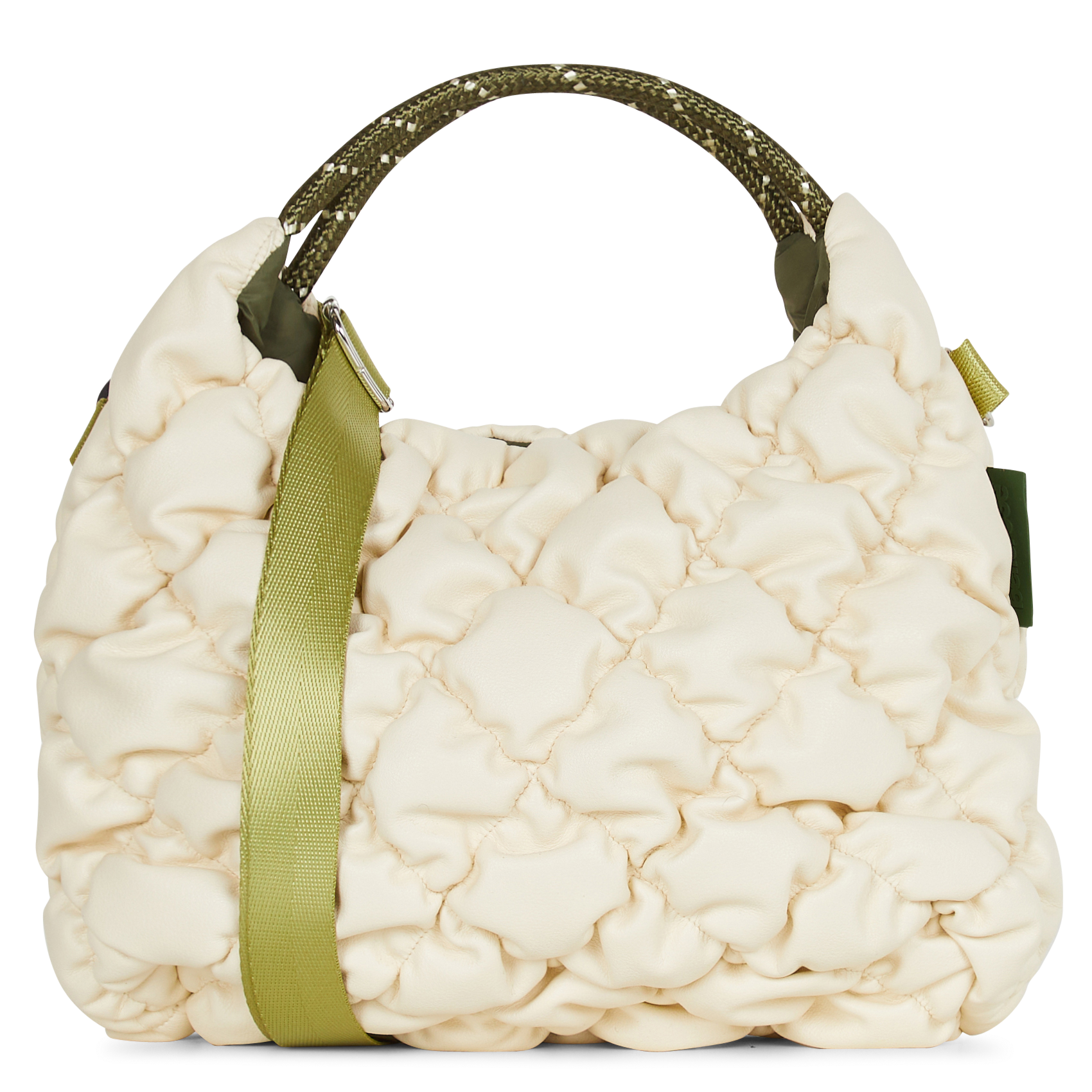Quilted handbag BELLEROSE Beige