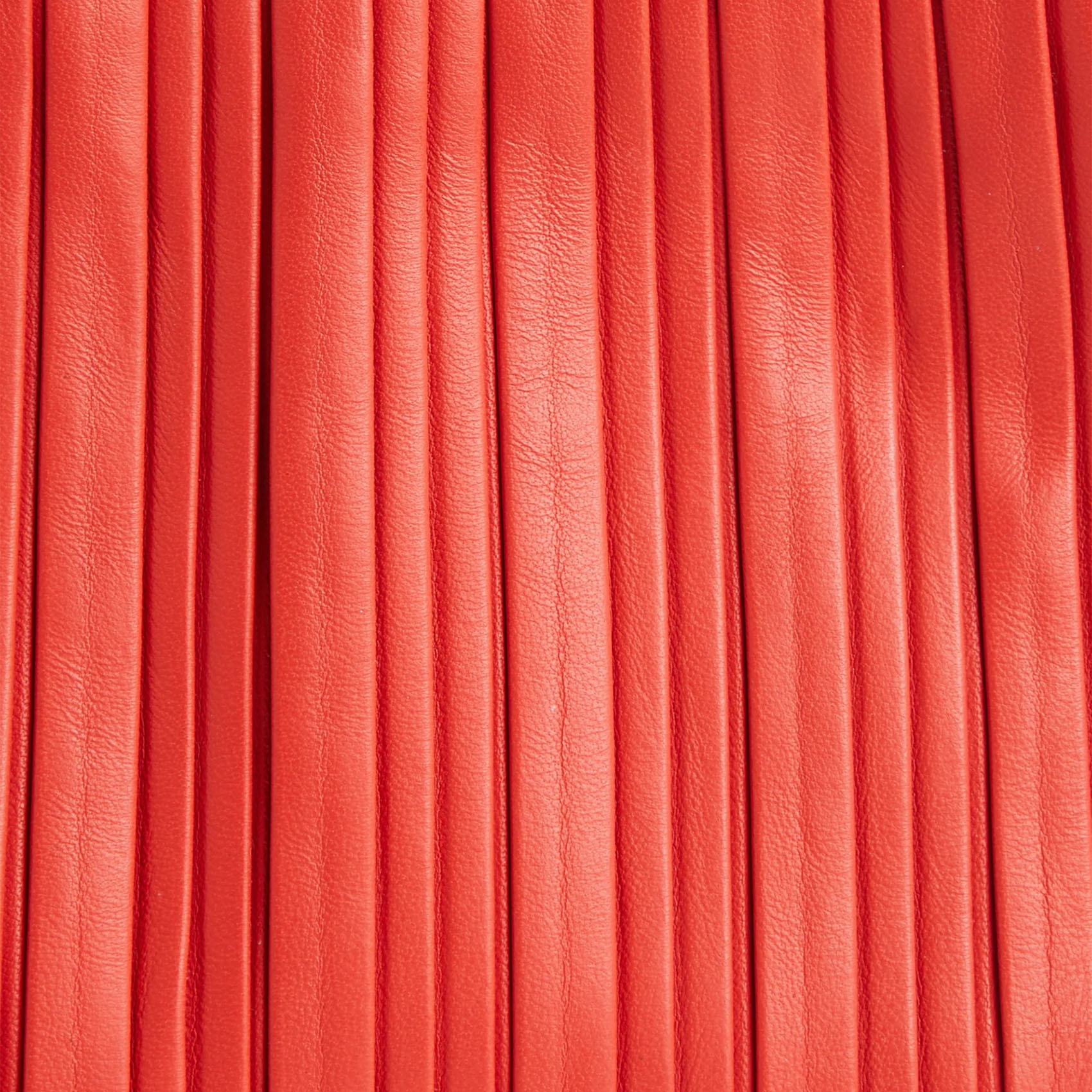 Dori leather shoulder bag COTELAC Red