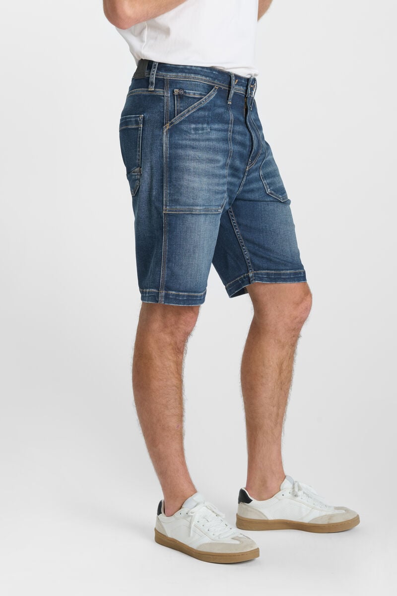 Denim Bermuda Shorts LE TEMPS DES CERISES Blue