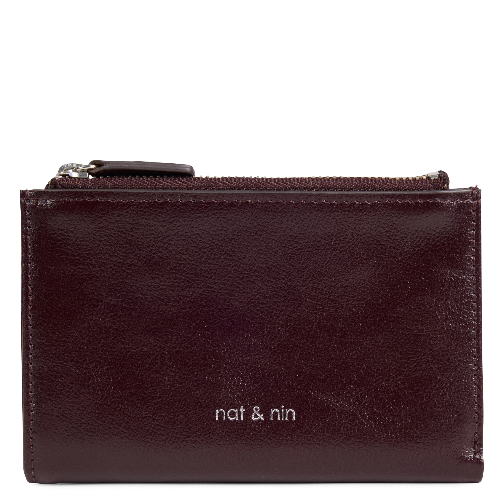Portefeuille en cuir NAT & NIN