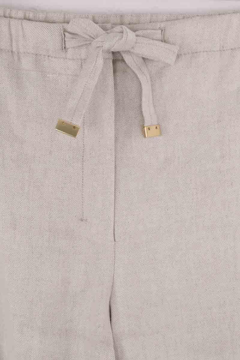 Wide-leg pants MAX MARA - Seconde Main Beige