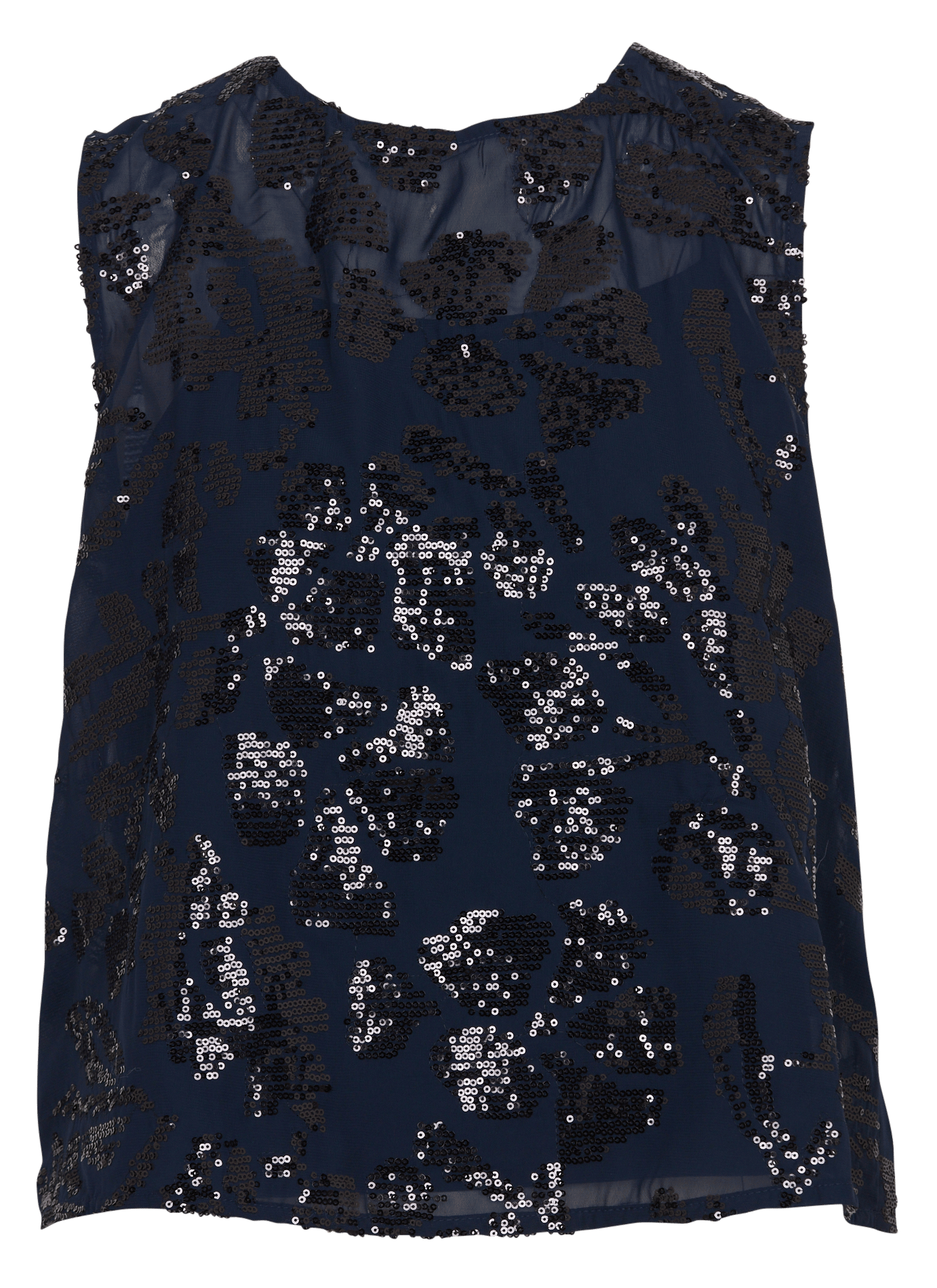 Straight sequin top JC SOPHIE Blue