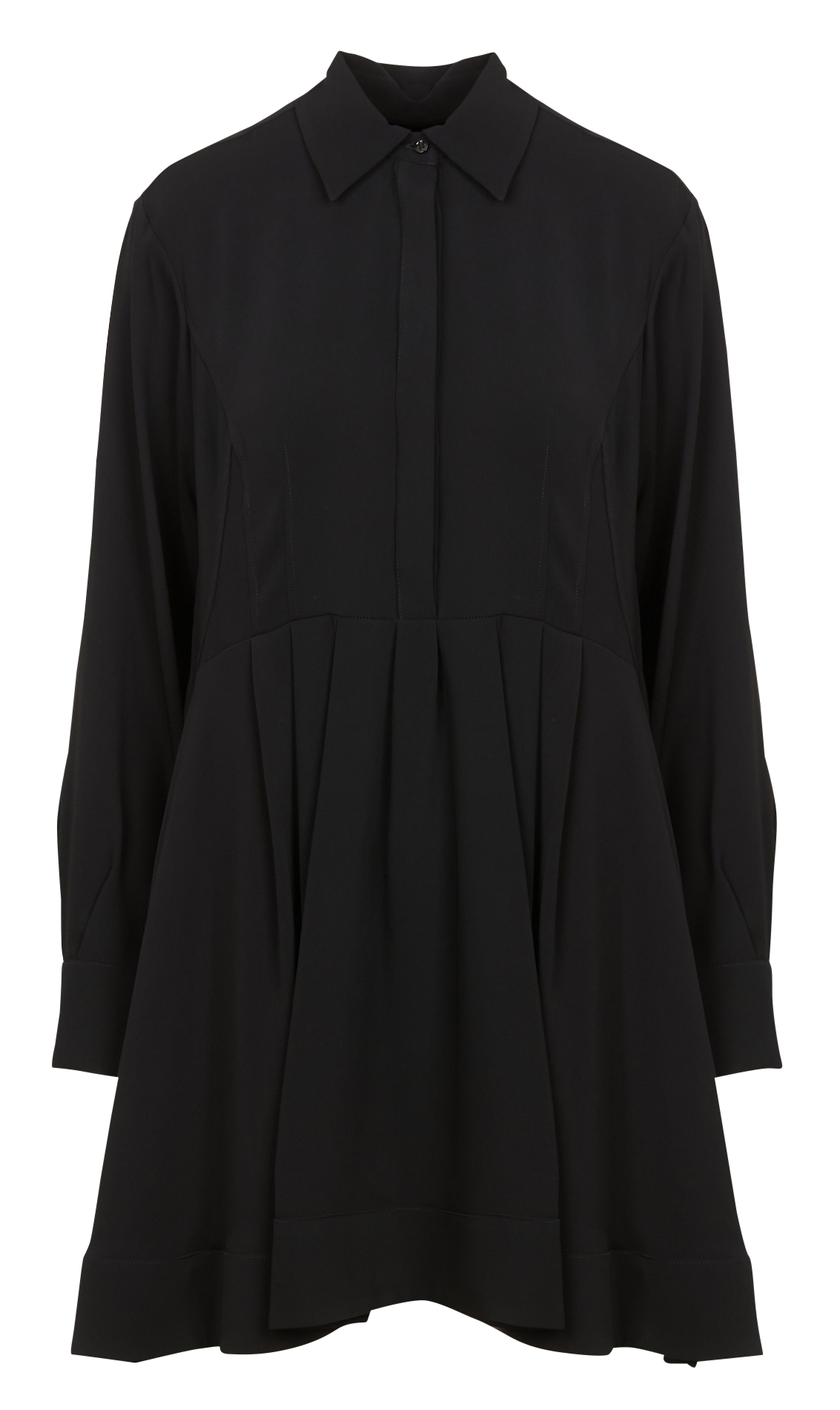 Short dress with classic collar PINKO Black