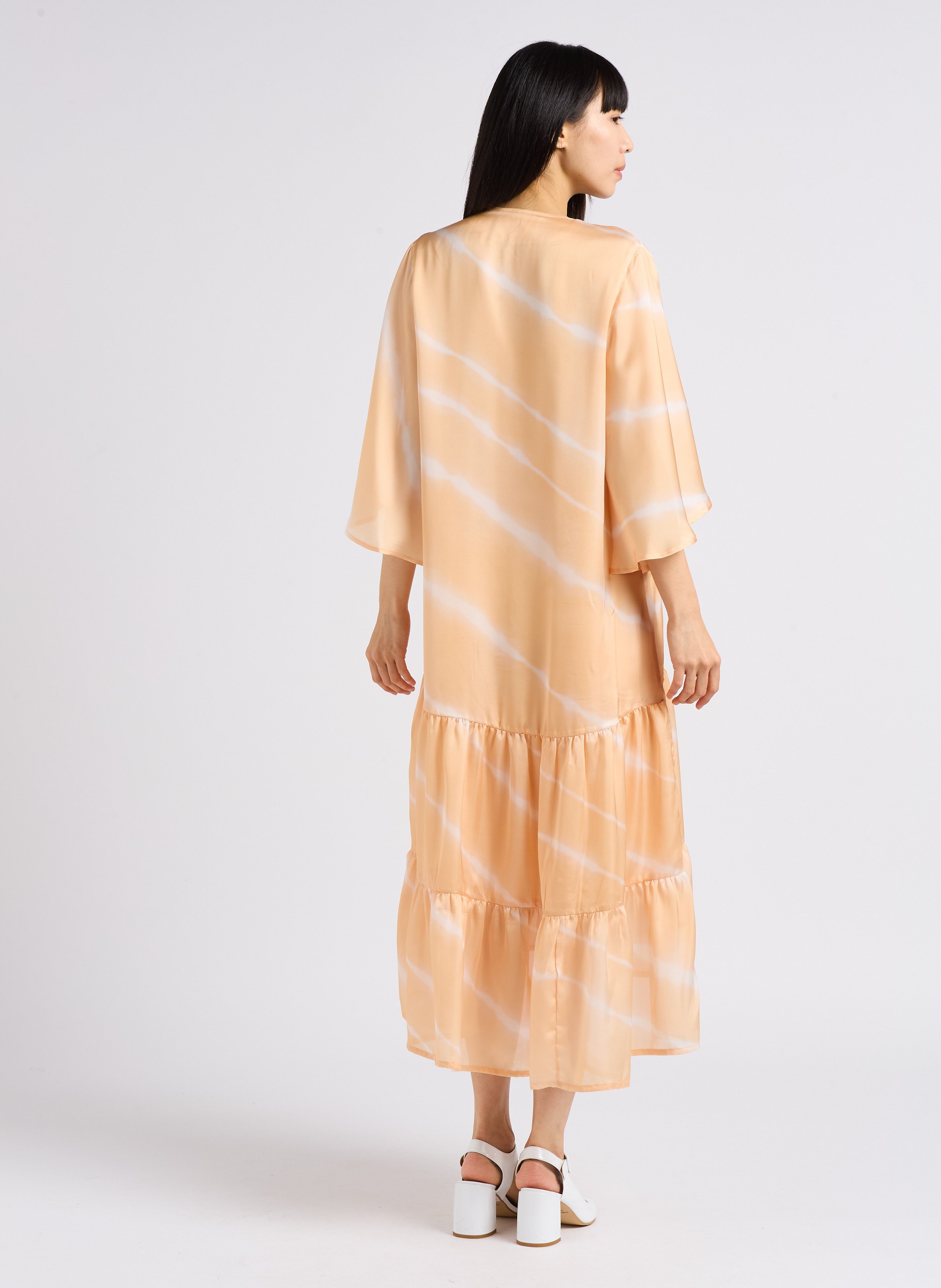 Robe midi décolleté imprimée  SUNDRESS Multicolore