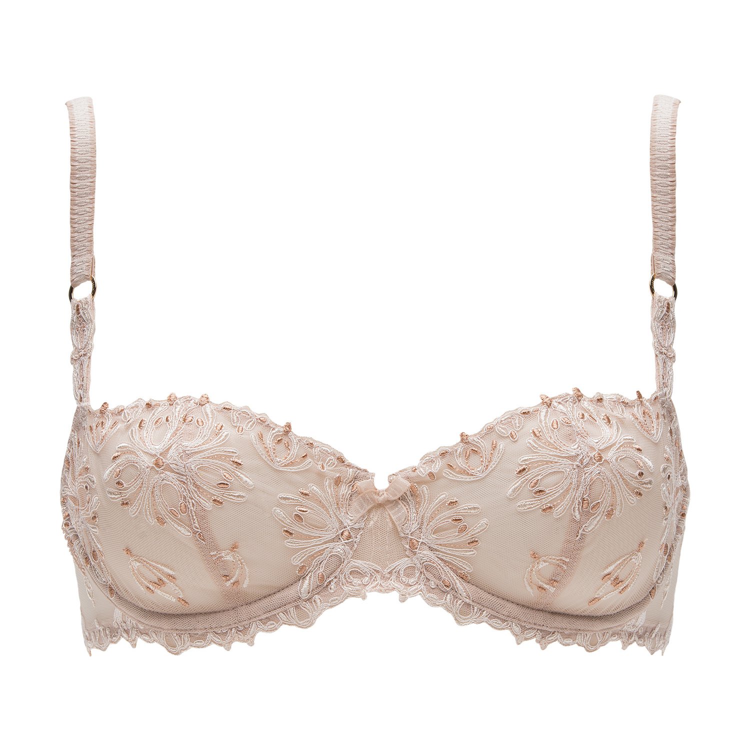 Demi-cup bra CHANTELLE Beige
