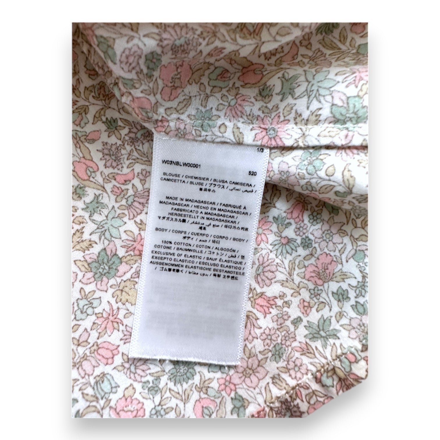 Pink Baby Blouse - 6 months BONPOINT - Seconde Main Pink