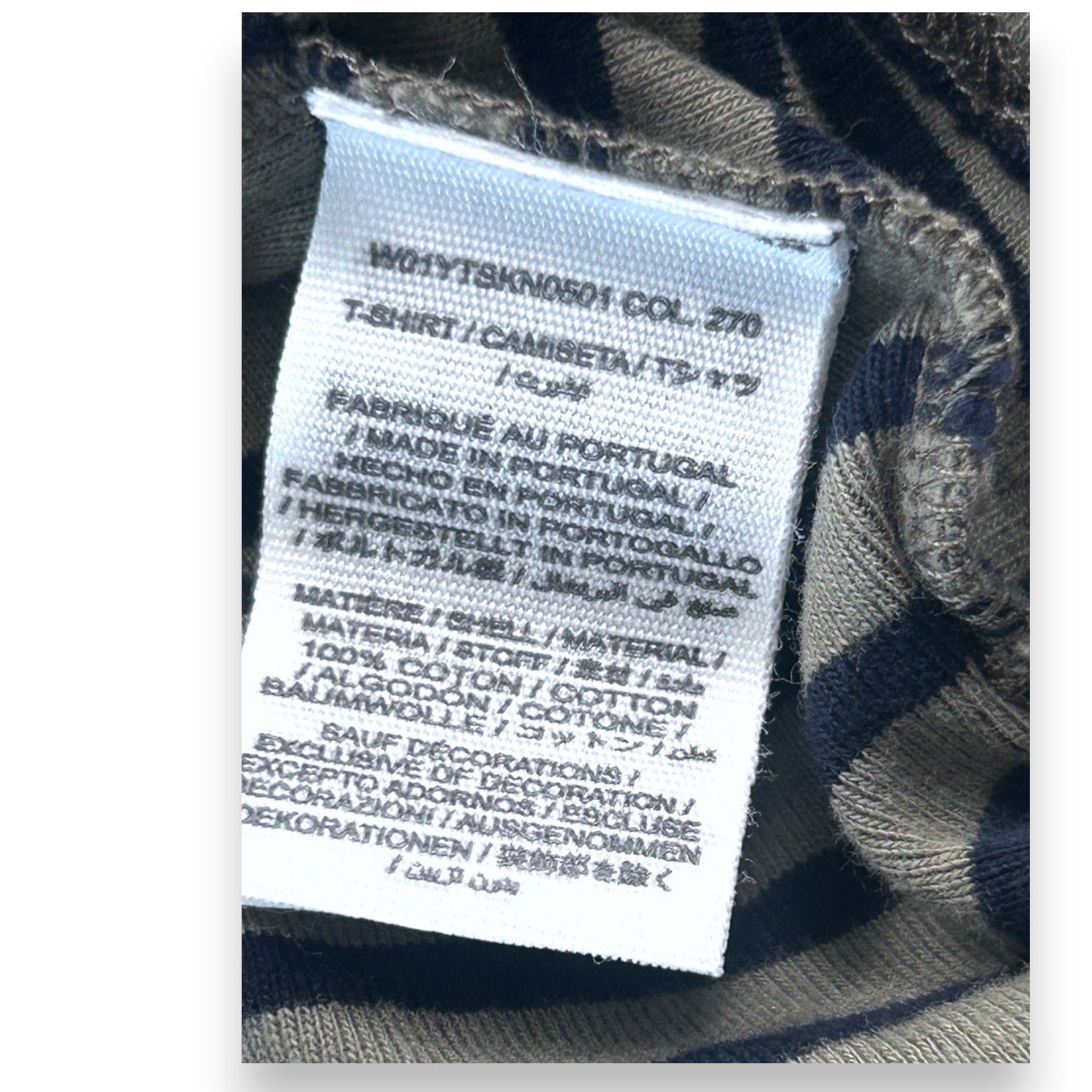 Green baby T-shirt - 12 months BONPOINT - Seconde Main Green