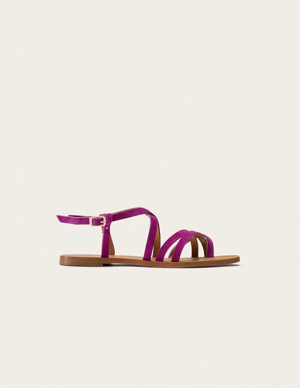 Faux leather sandals ODAJE EX. M.MOUSTACHE Pink