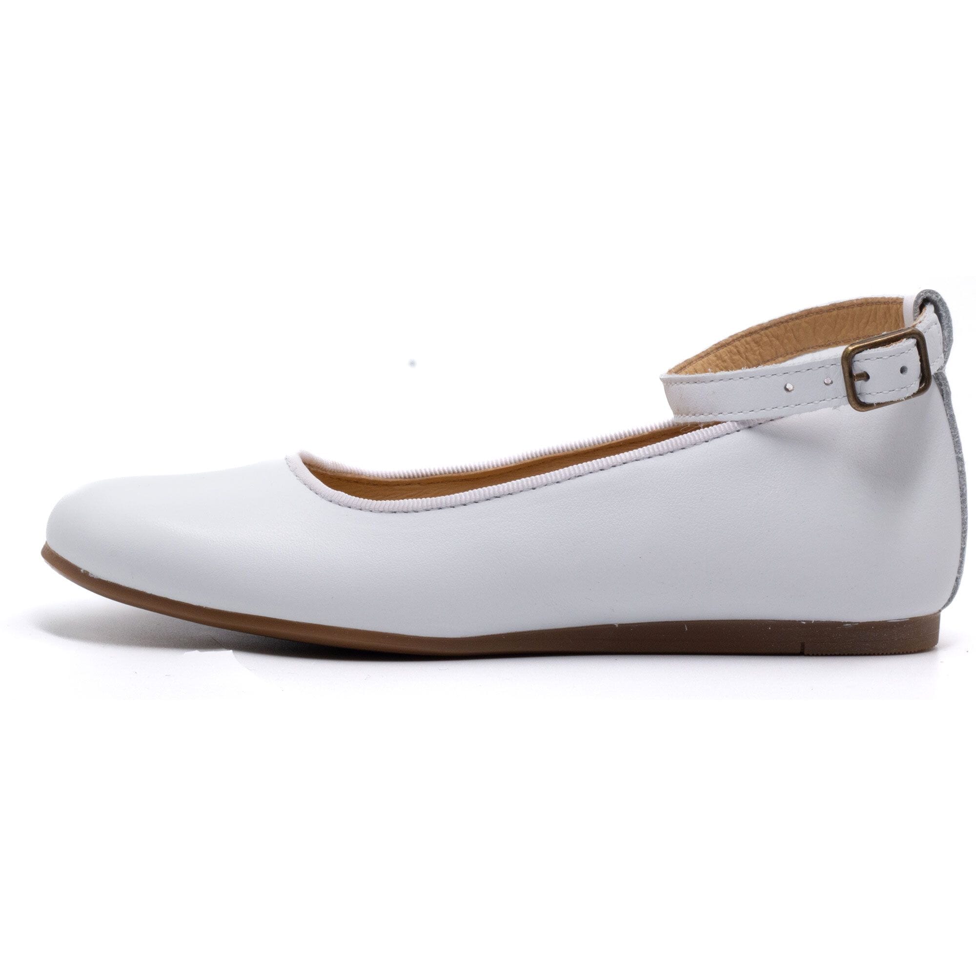 Ballerine fille Boni & Sidonie Blanc