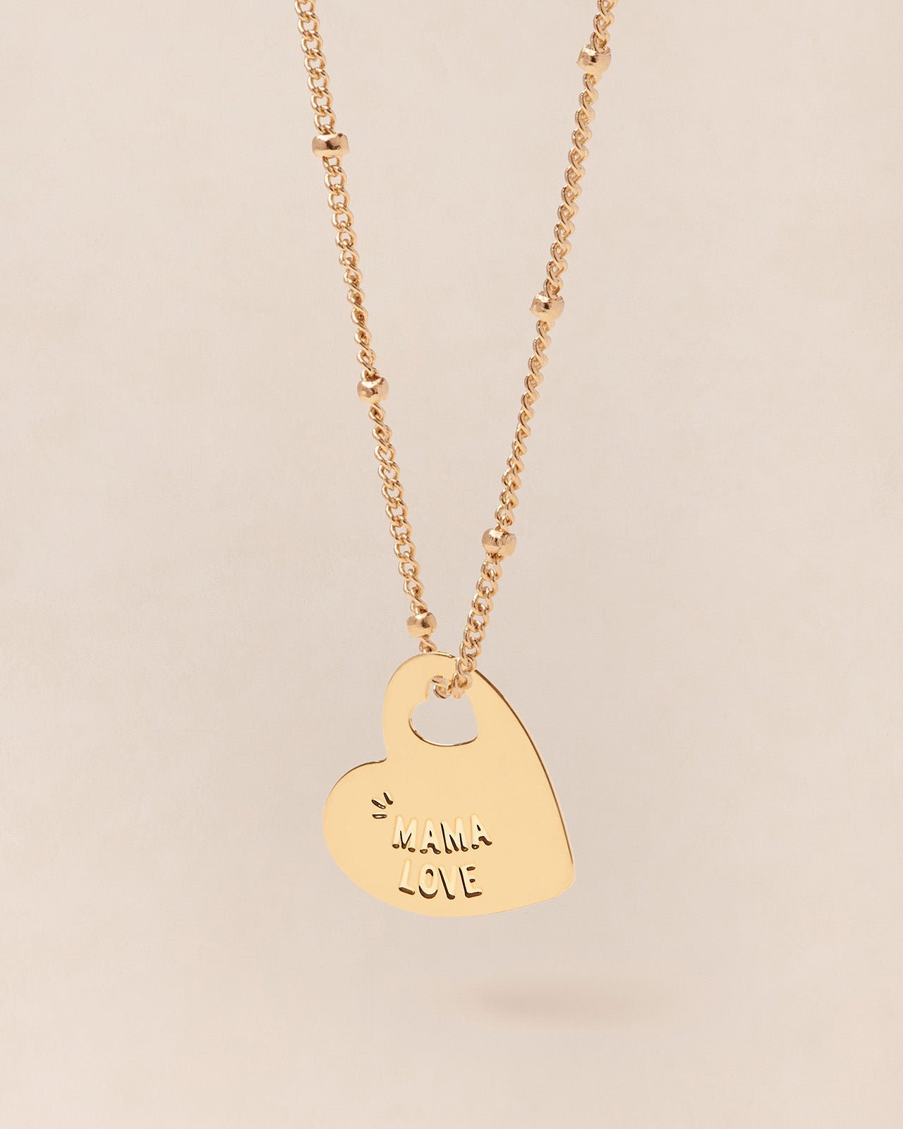 The "Mona Je T'aime" medal - gold-plated with 24-carat fine gold EMOI EMOI Golden