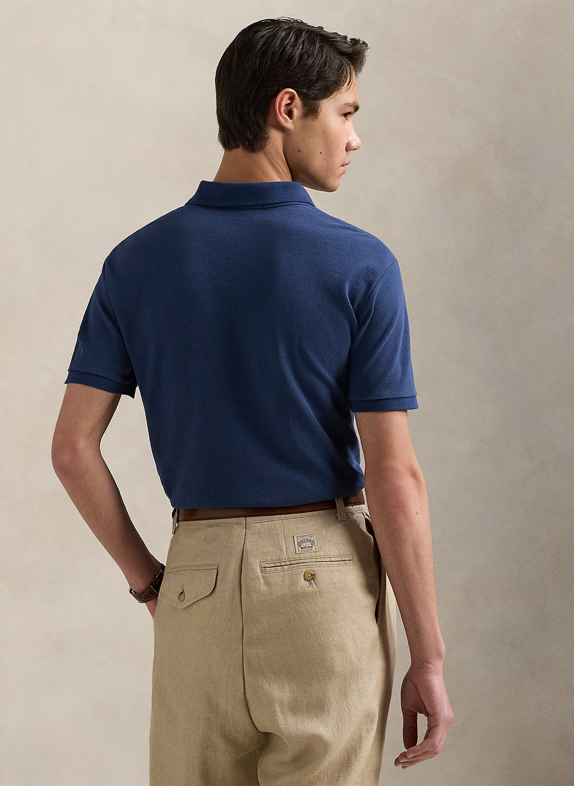 Polo slim-fit en coton POLO RALPH LAUREN Bleu