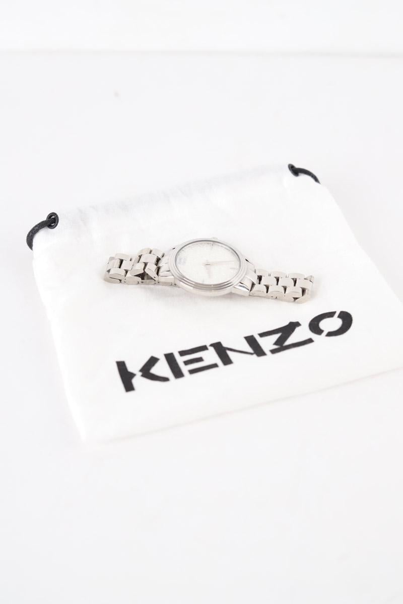 Silver watch KENZO - SECONDE MAIN Silver