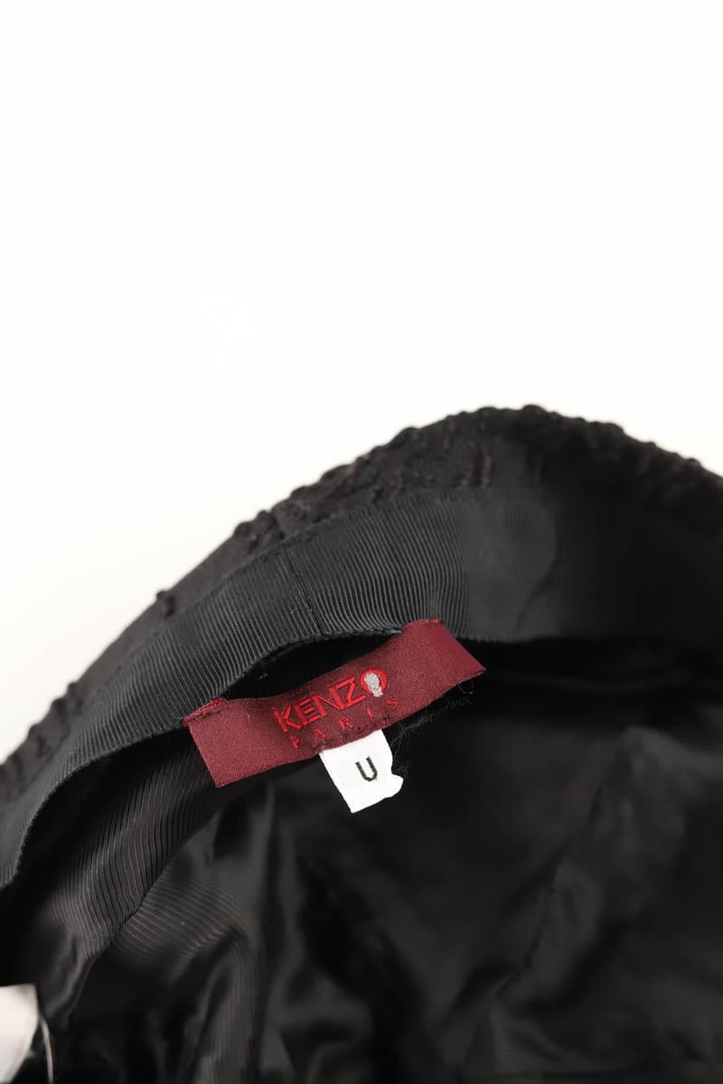 Chapeau en laine KENZO - SECONDE MAIN Black