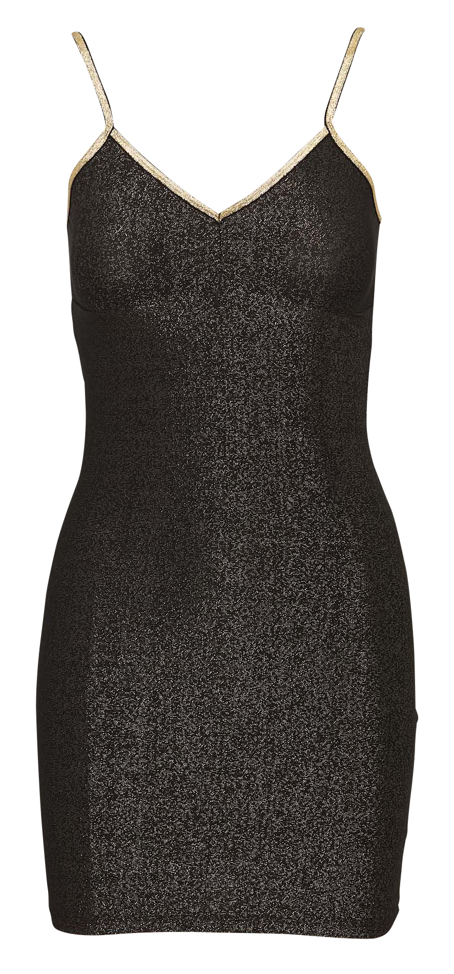 Nuisette ajustée à paillettes LA NOUVELLE Noir