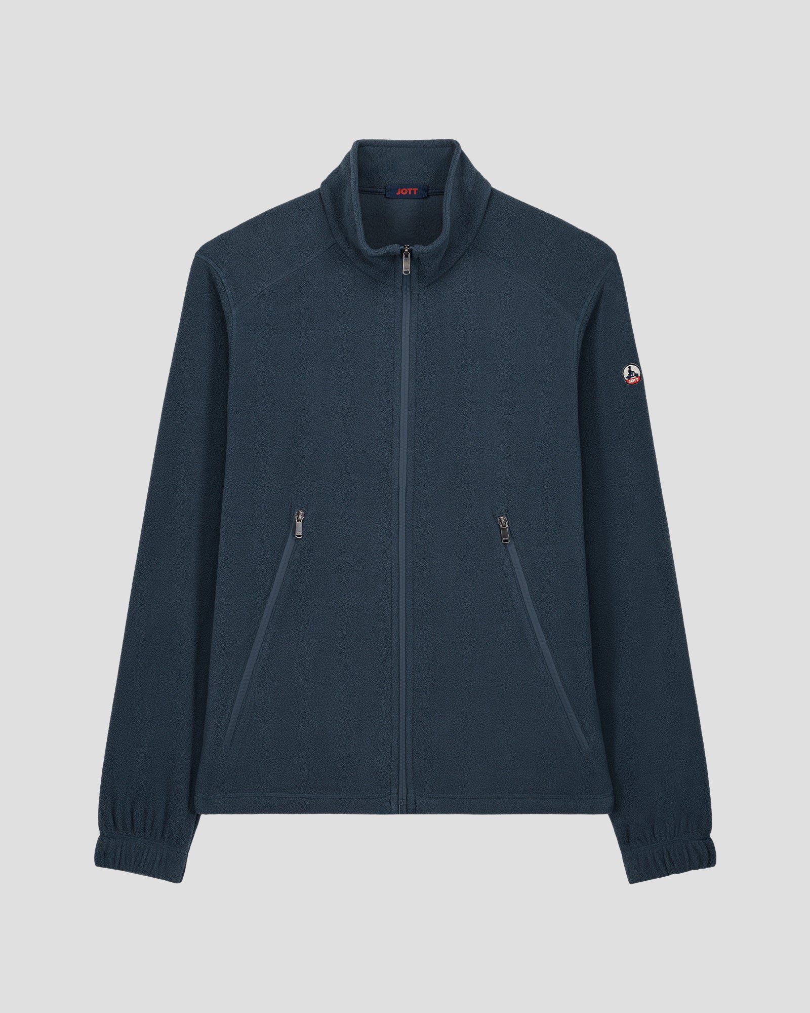 Blue Stone Fleece Zip-Up Jacket JOTT Blue