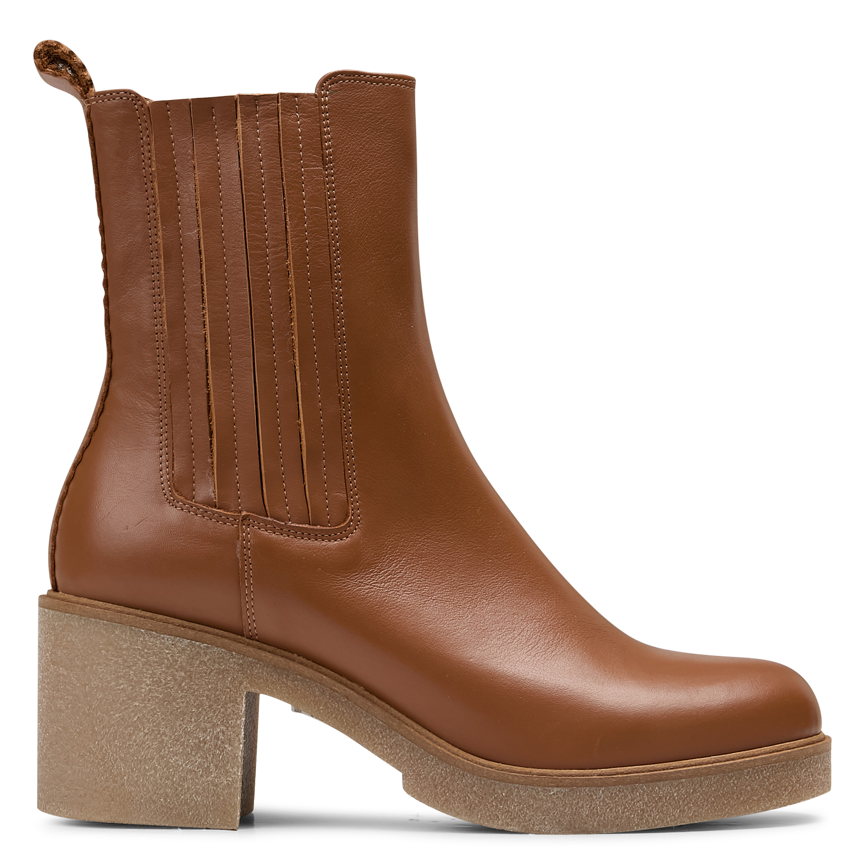 Bottines en cuir MELLOW YELLOW Marron