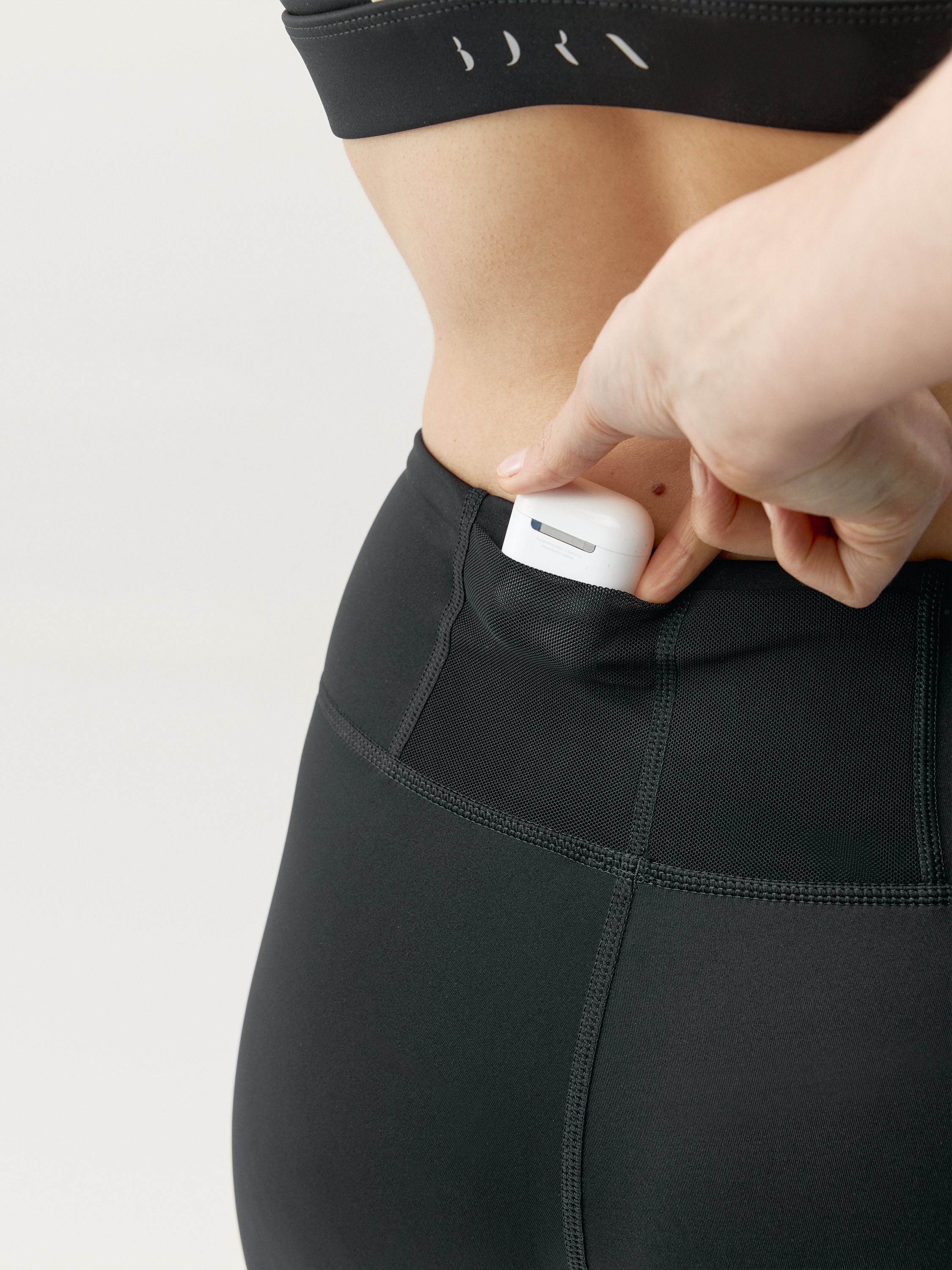 Long Performance Sports Legging BORN LIVING YOGA Black