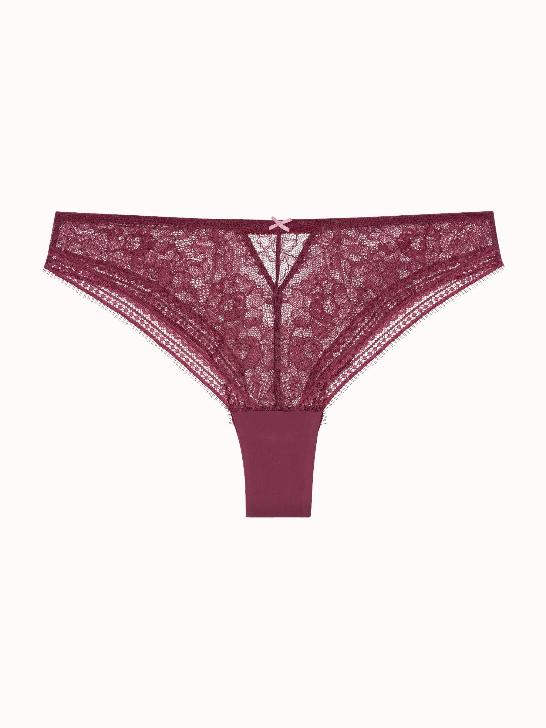 Dark Fold tanga PASSIONATA Red