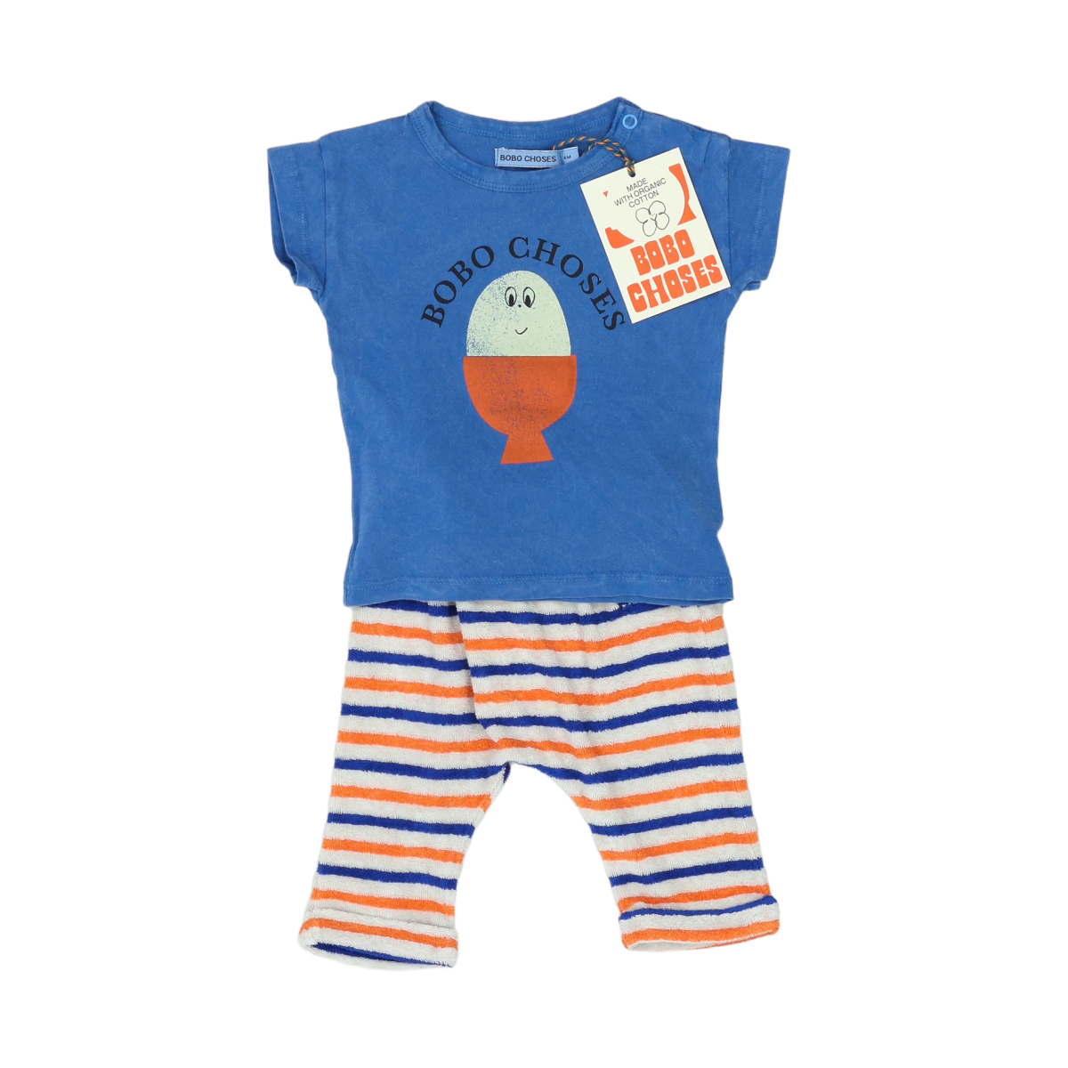 Orange Baby Set - 6 months BOBO CHOSES - Seconde Main Orange