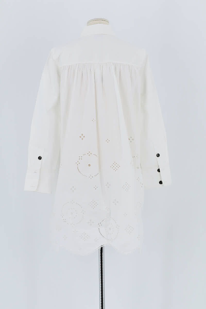 Dress GANNI - Seconde Main White