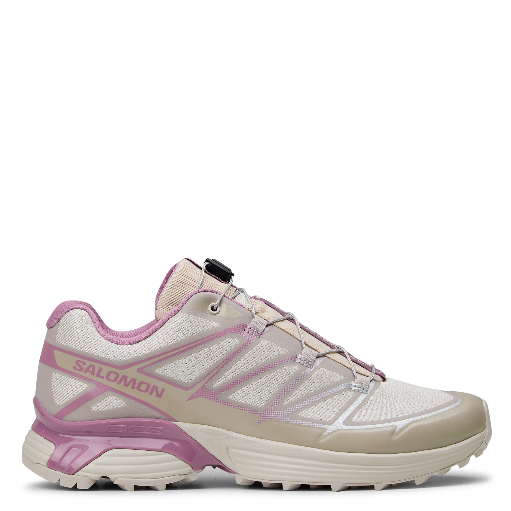 Baskets basses SALOMON Argent