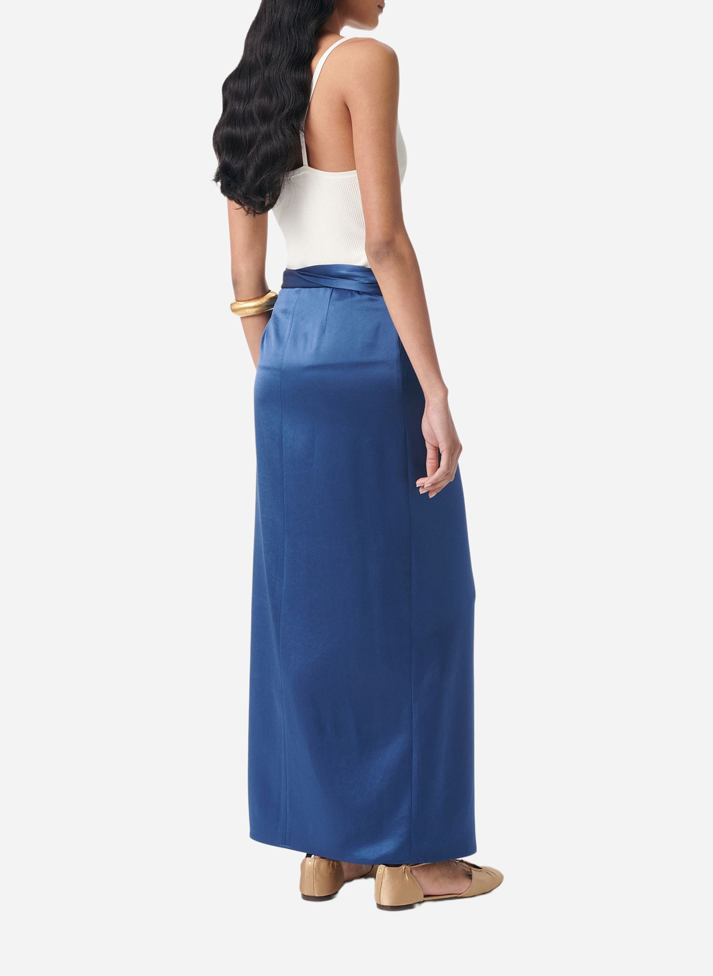 Jupe longue  VANESSA BRUNO Bleu