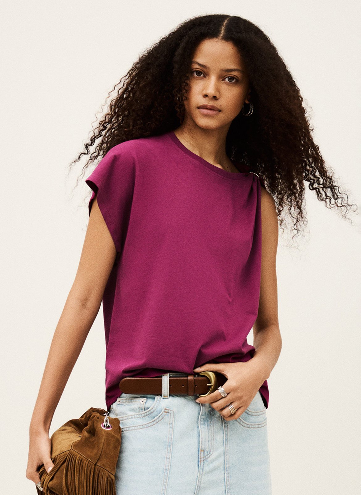 Tee-shirt col rond  BA&SH