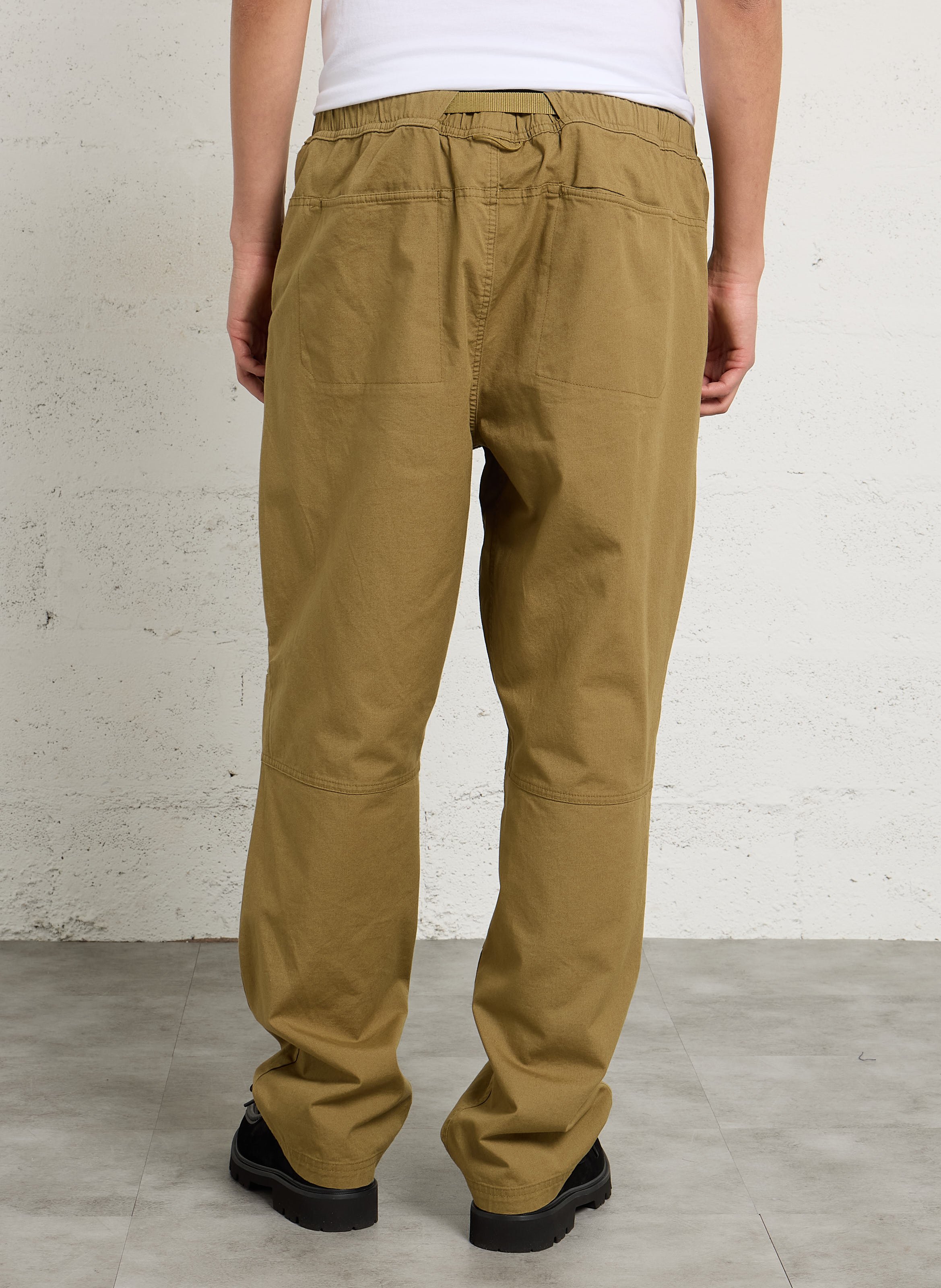 Pantalon ample en coton mélangé THE NORTH FACE Marron