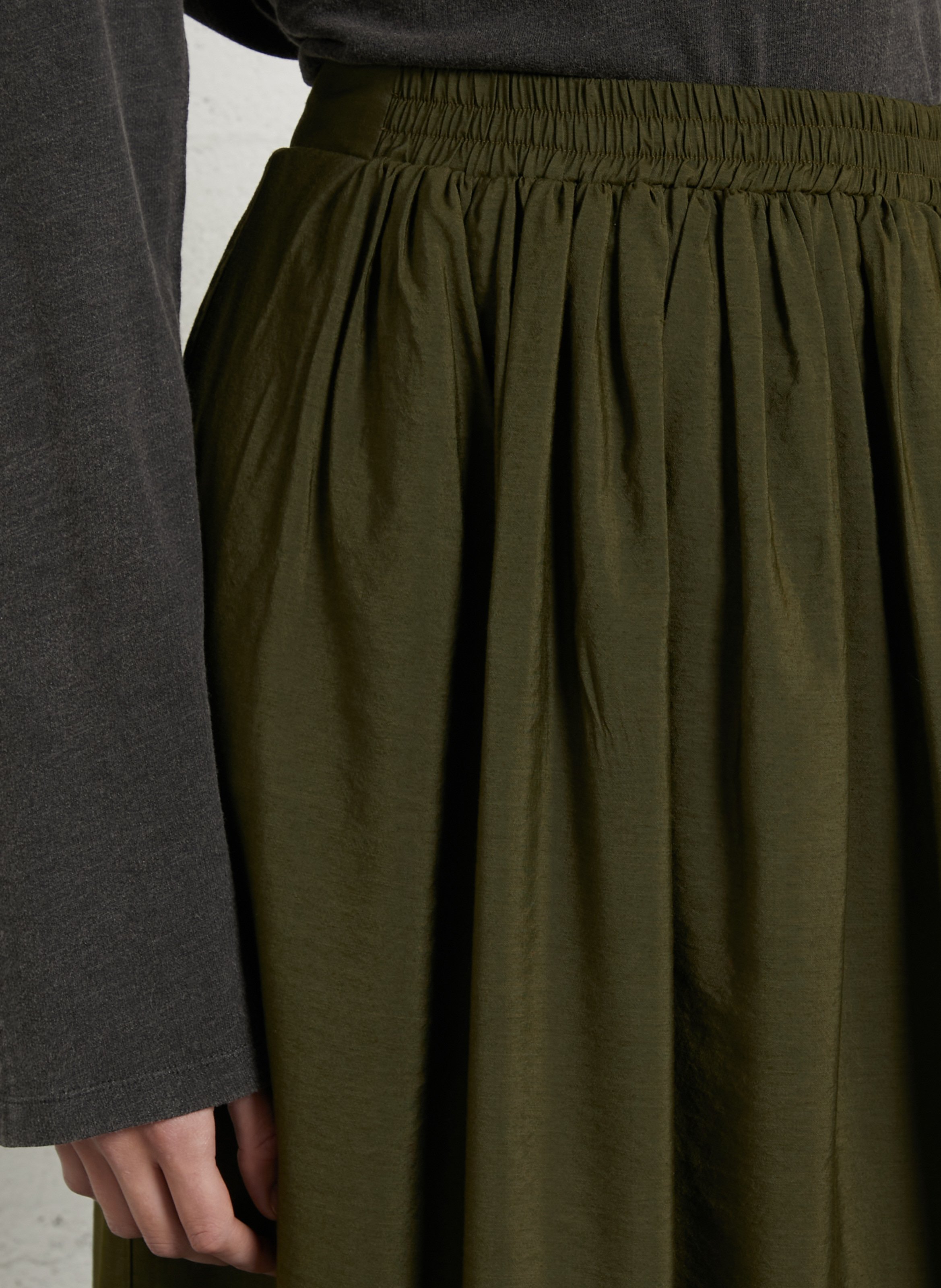 Midi skirt TINSELS Khaki