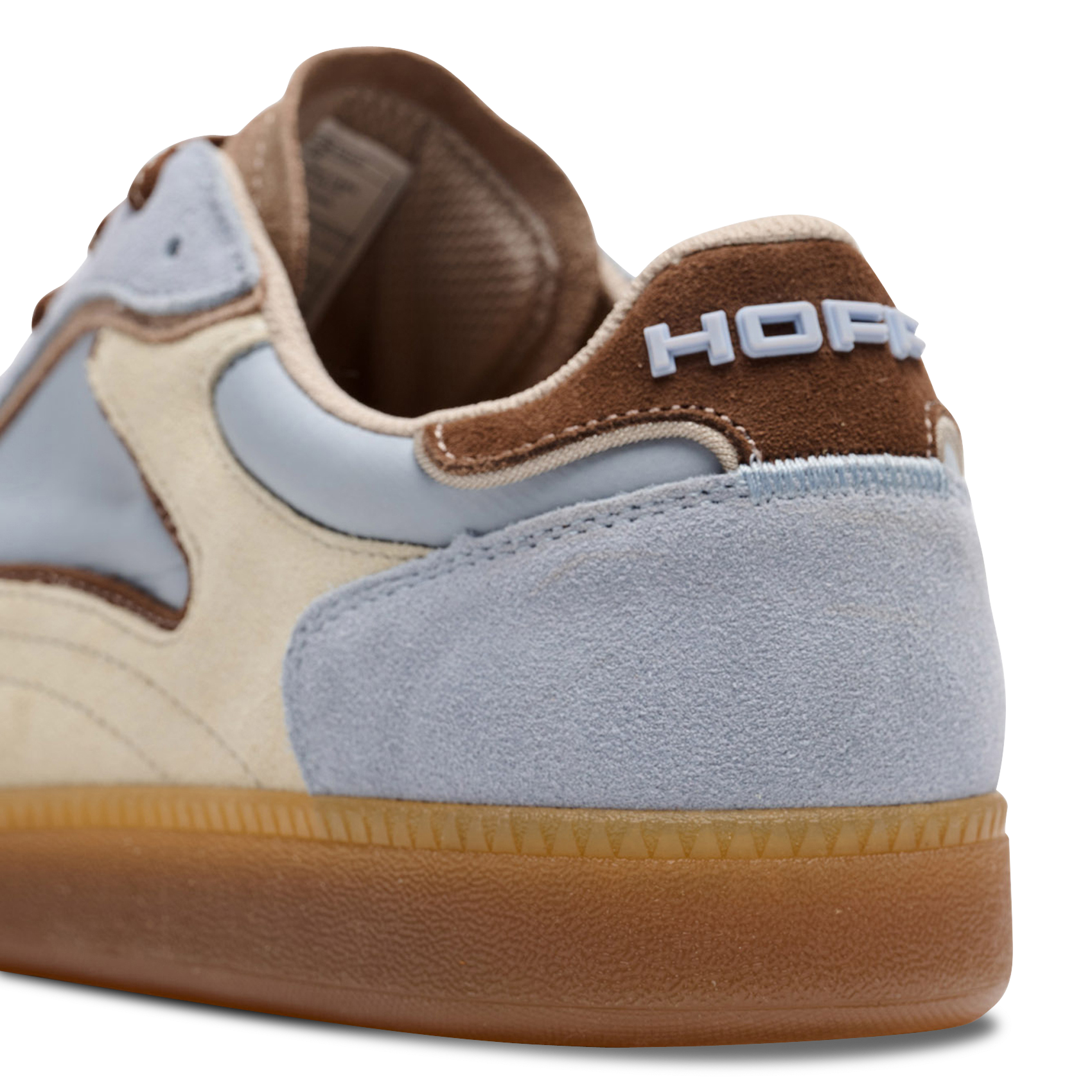 Niedrige Sneaker aus Leder-Mix HOFF Blau