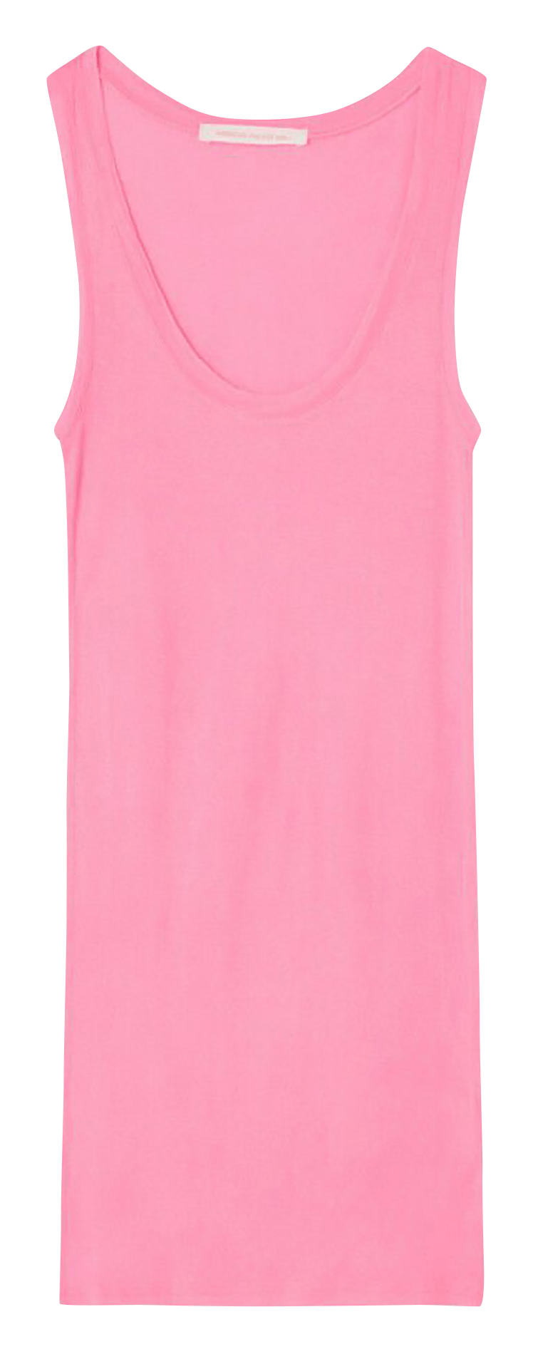Round-neck cotton tank top AMERICAN VINTAGE Pink