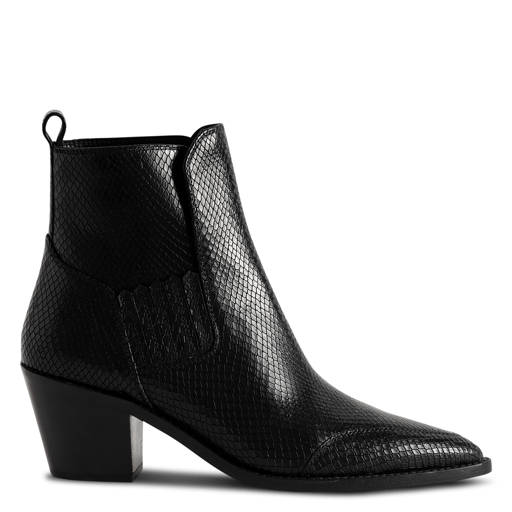 Bottines en cuir ZADIG&VOLTAIRE Noir