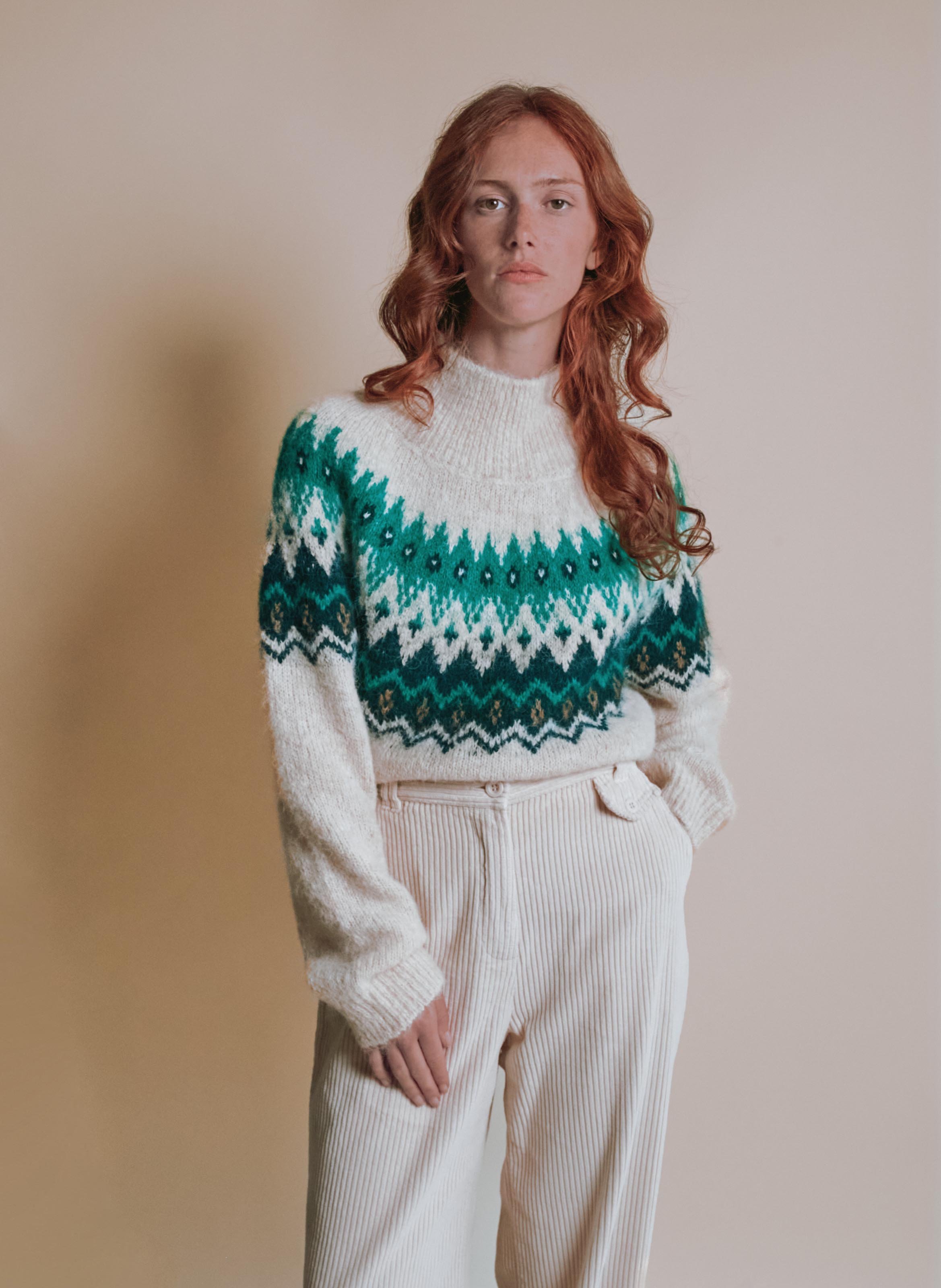 High-neck sweater EMILE ET IDA