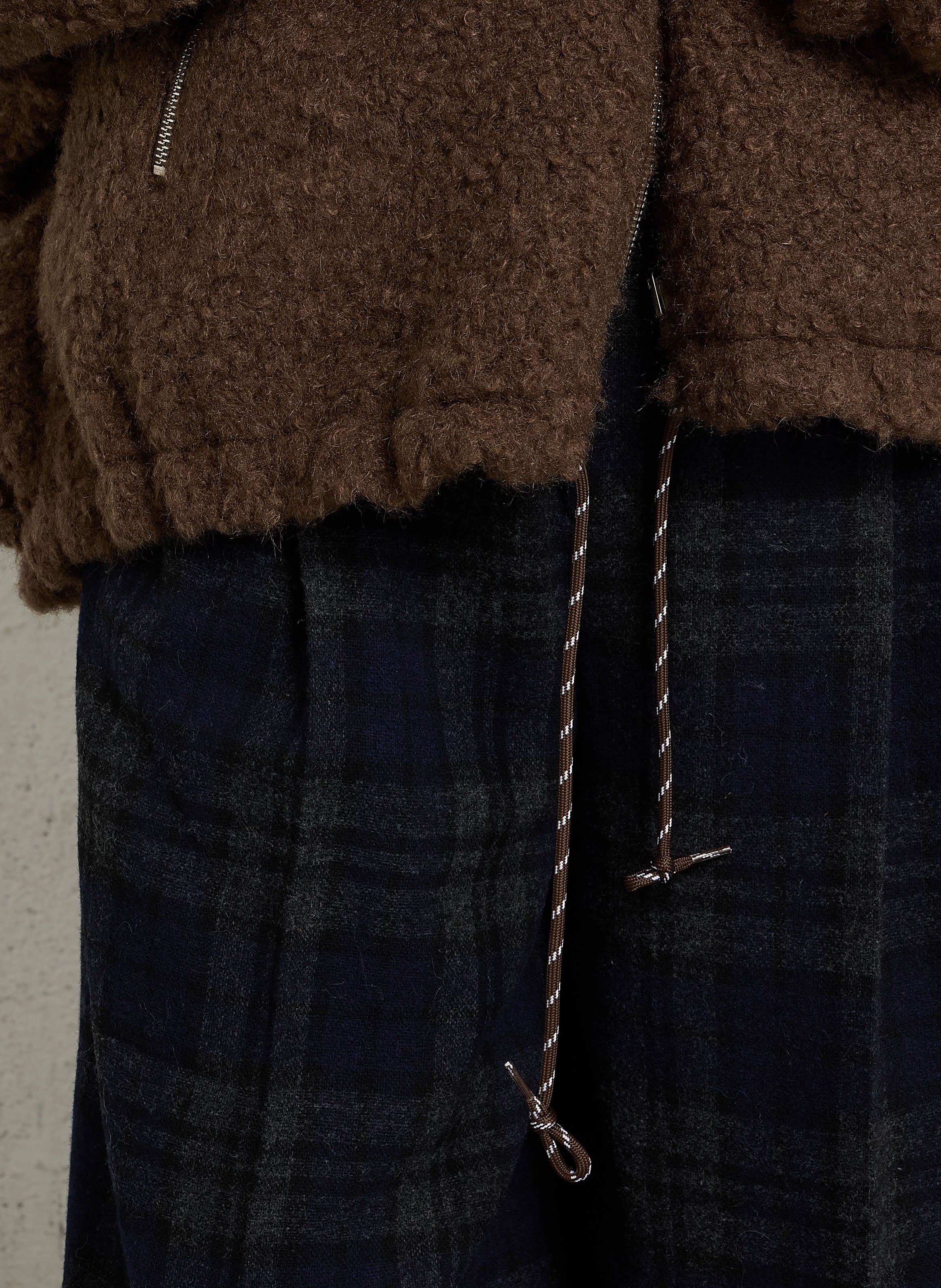 Weite Zweimaterialjacke BELLEROSE Braun