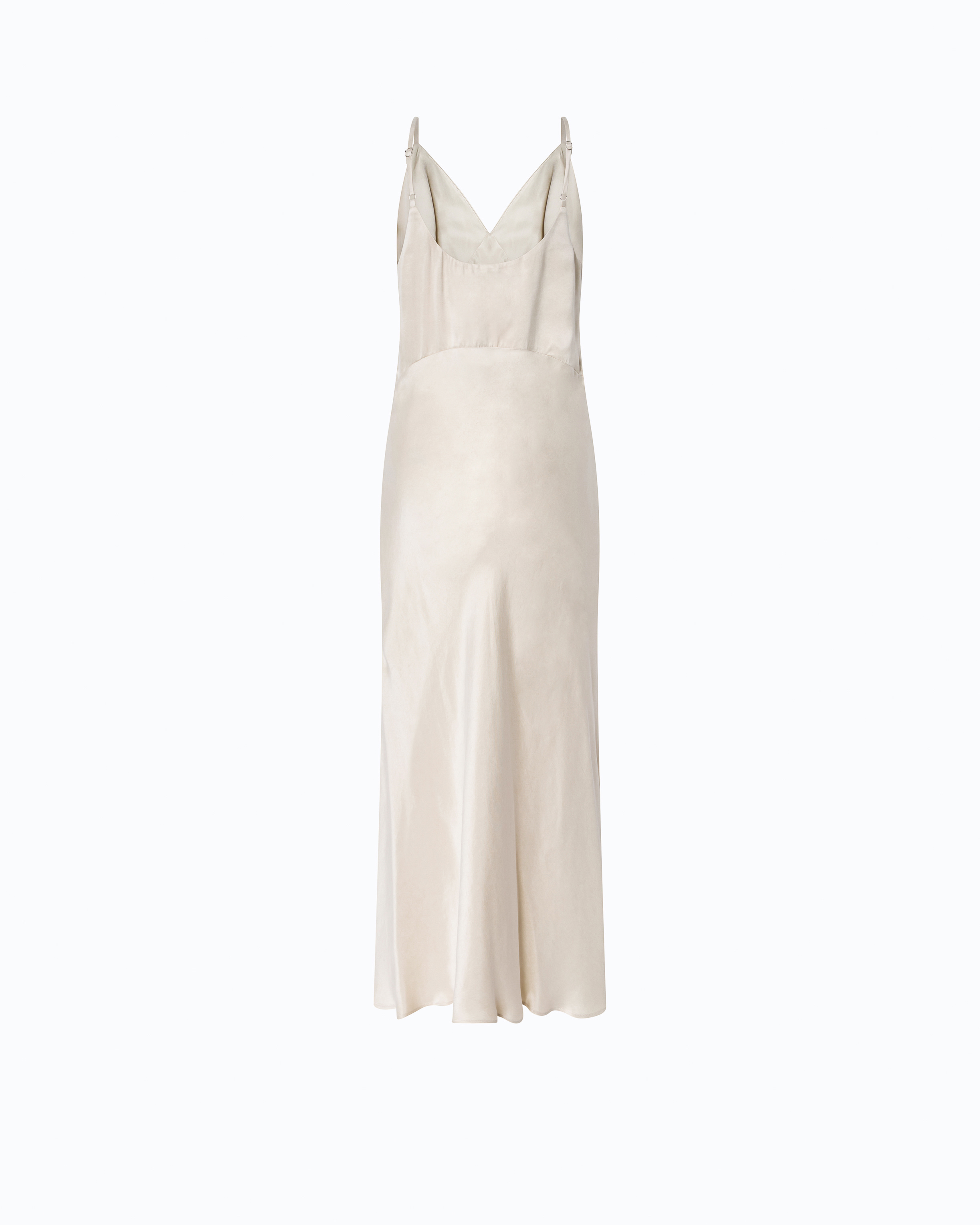 Robe longue nuisette avec logo love birds amovible PINKO Beige
