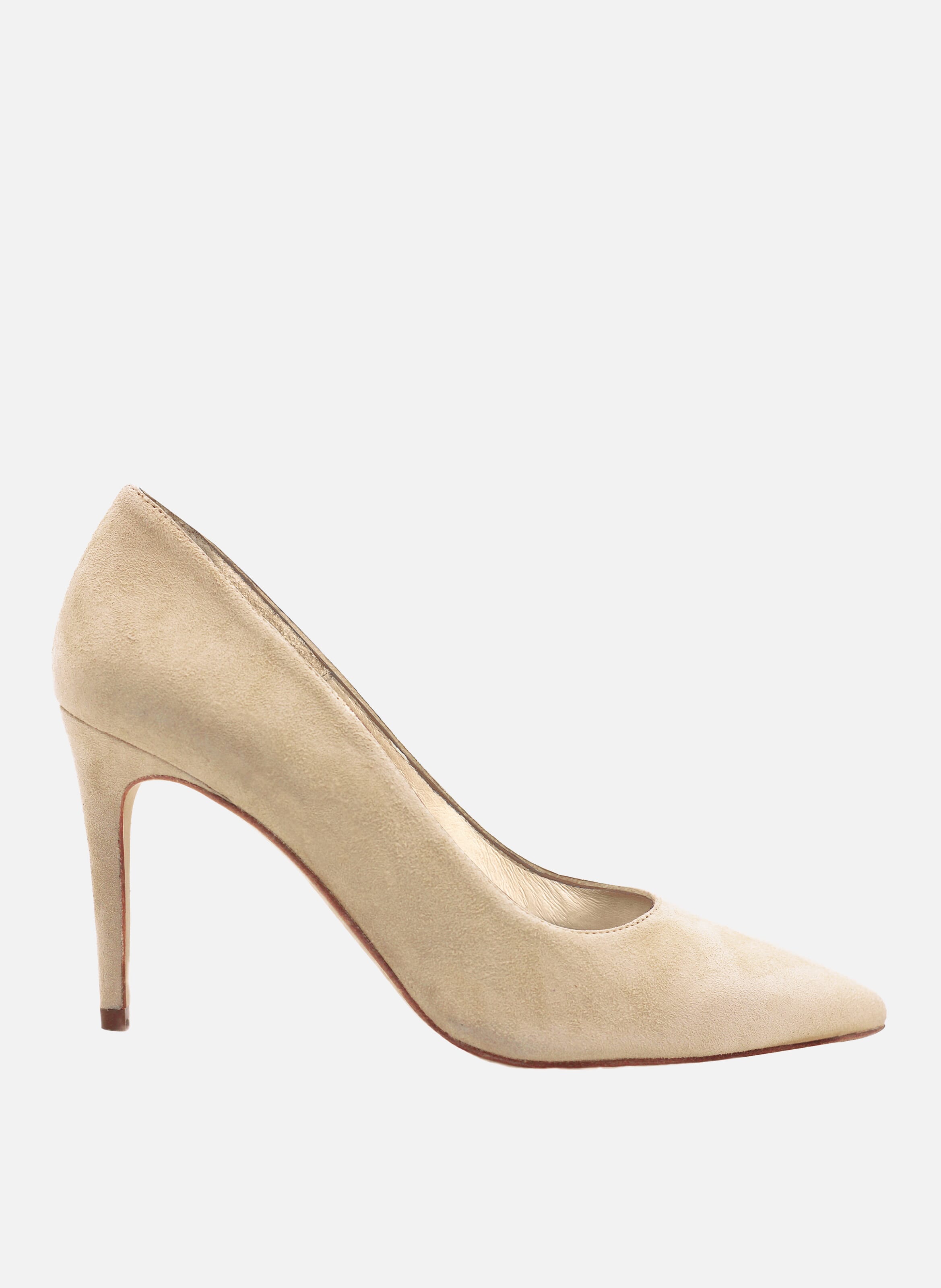 Escarpins 2025 beige daim